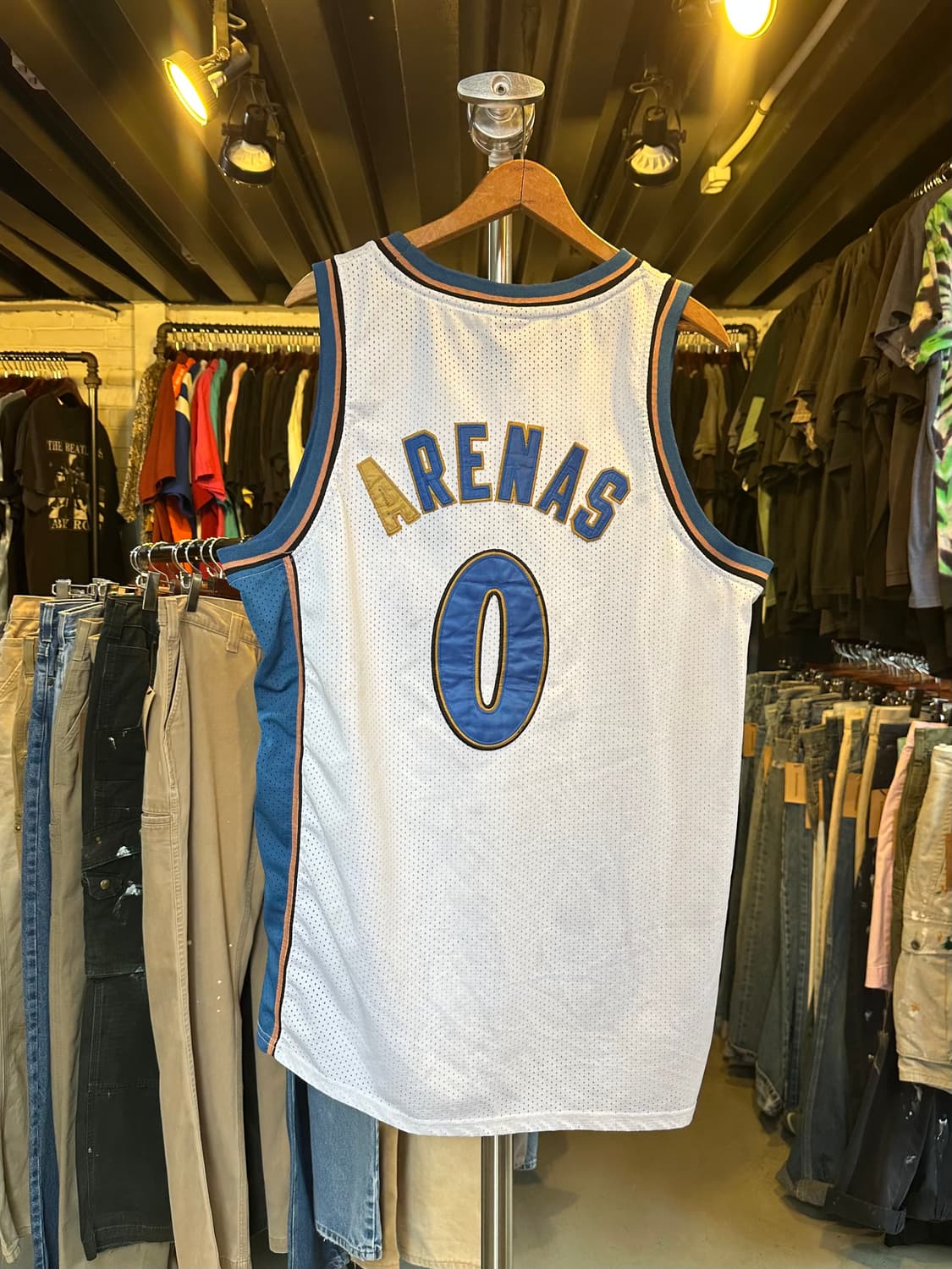 아디다스 NBA 워싱턴 위저즈 애슬레틱 메쉬 져지 상품이미지2