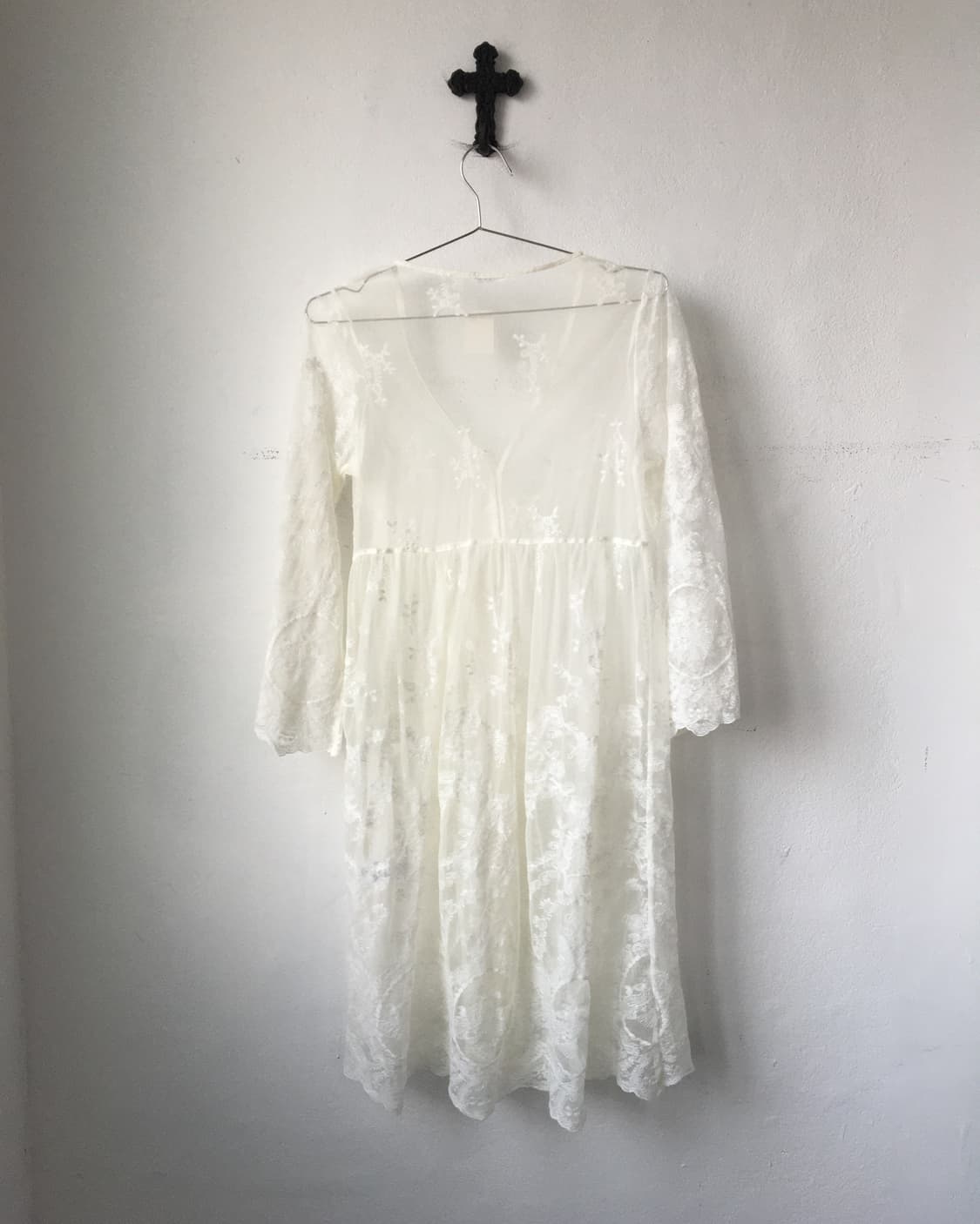 Lace long cardigan 상품이미지4