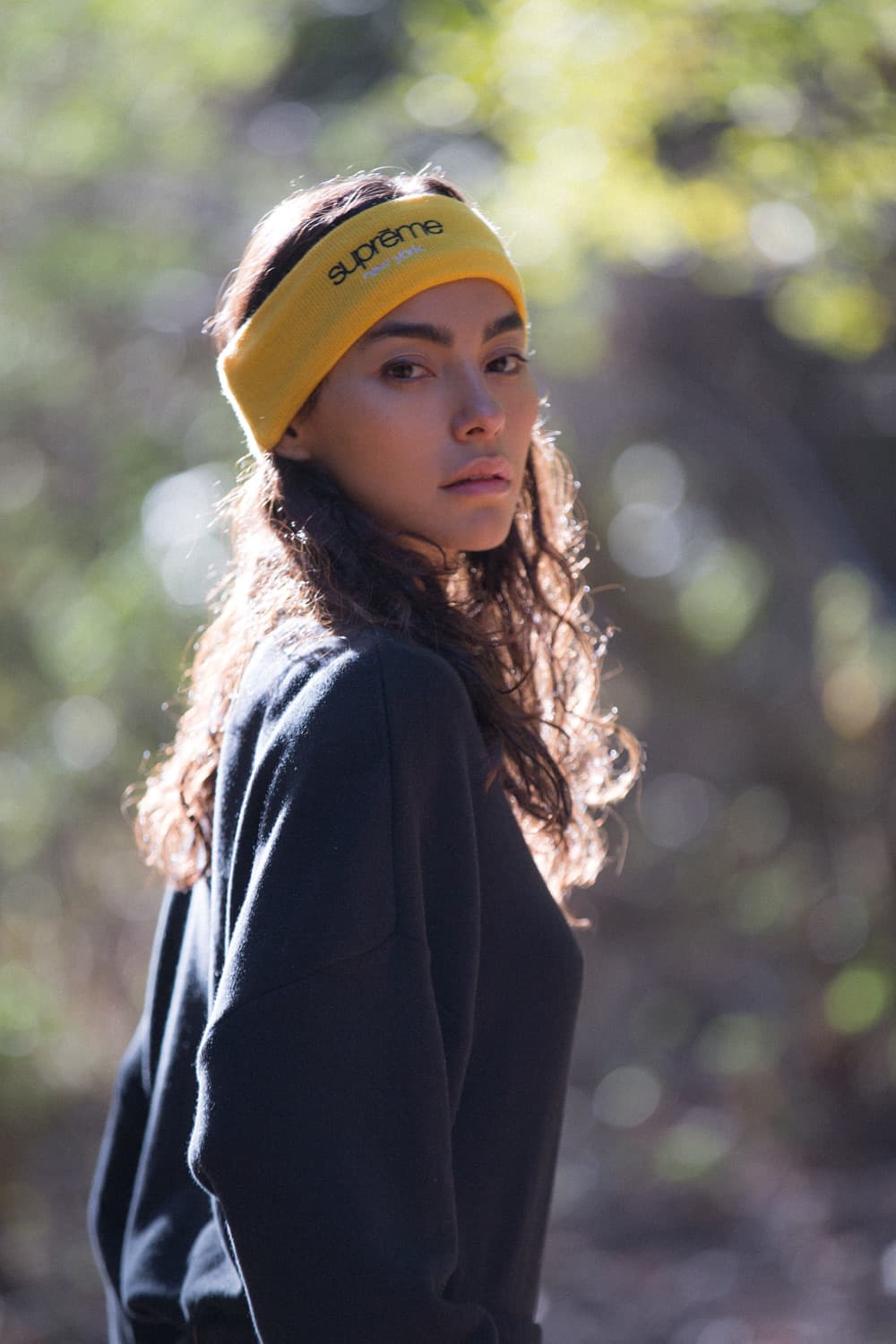 슈프림 플리스 헤어밴드 상품이미지1