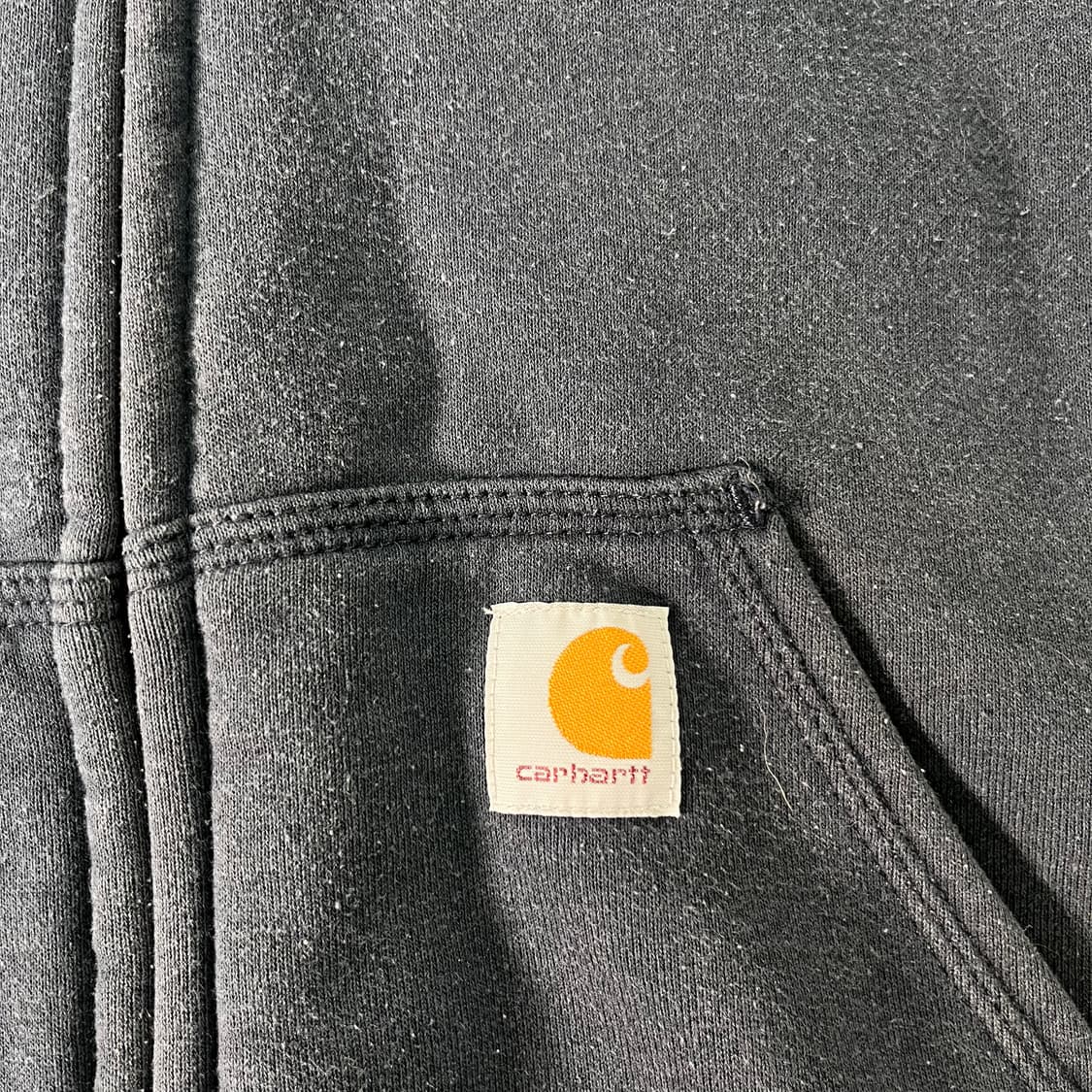 110 칼하트 써멀 네이비 후드집업 상품이미지4