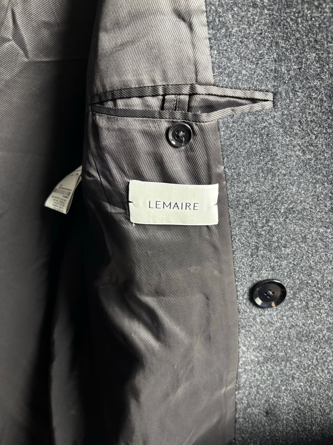 (48) 르메르 맥시 더블 브레스티드 코트 펭귄 상품이미지3