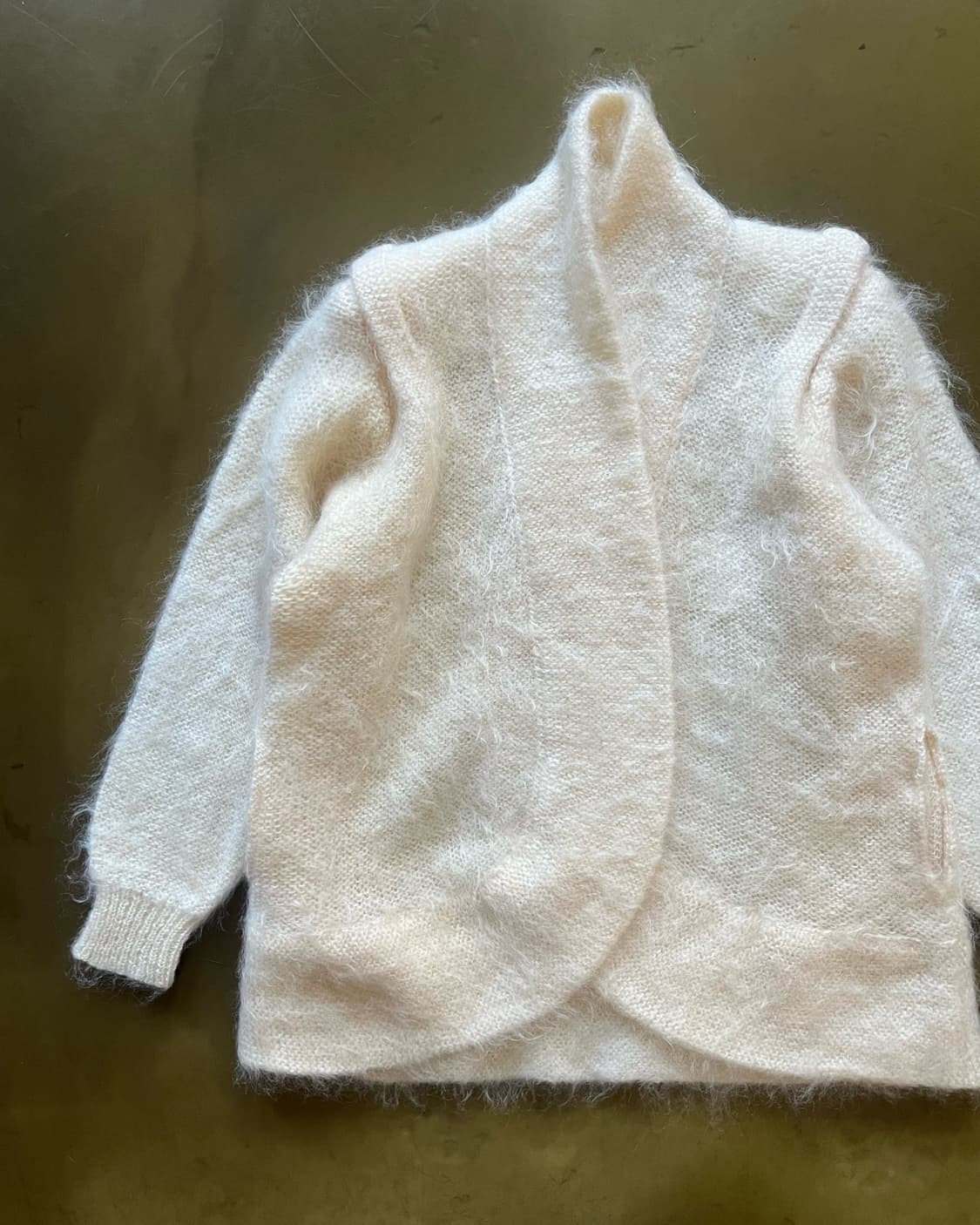 1970s Pierre Cardin Mohair Robe Cardigan 상품이미지6