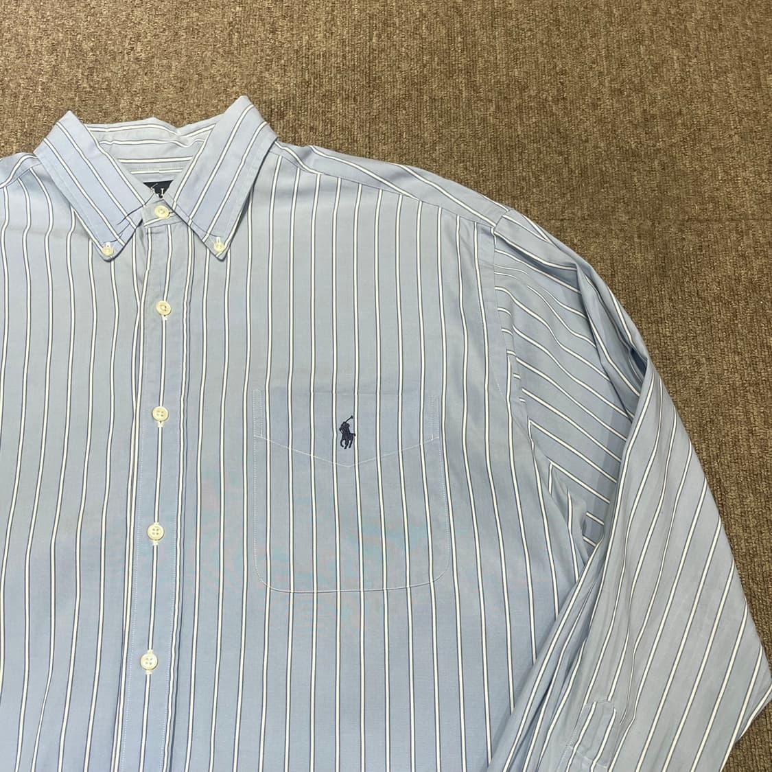 (L) POLO 폴로 랄프로렌 스트라이프 셔츠 블레이크 상품이미지4