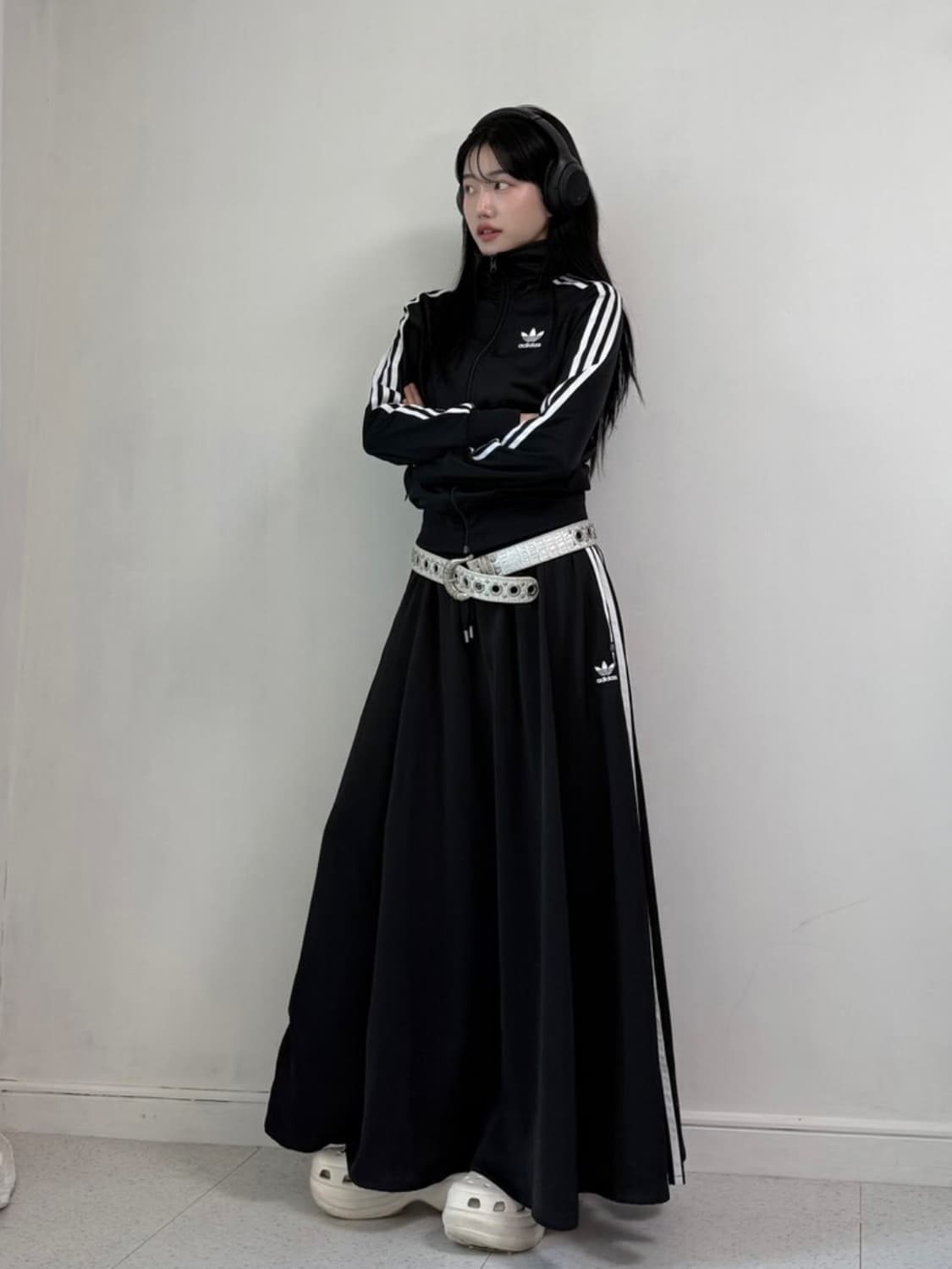 아디다스 파이어버드 져지 스커트 상품이미지5