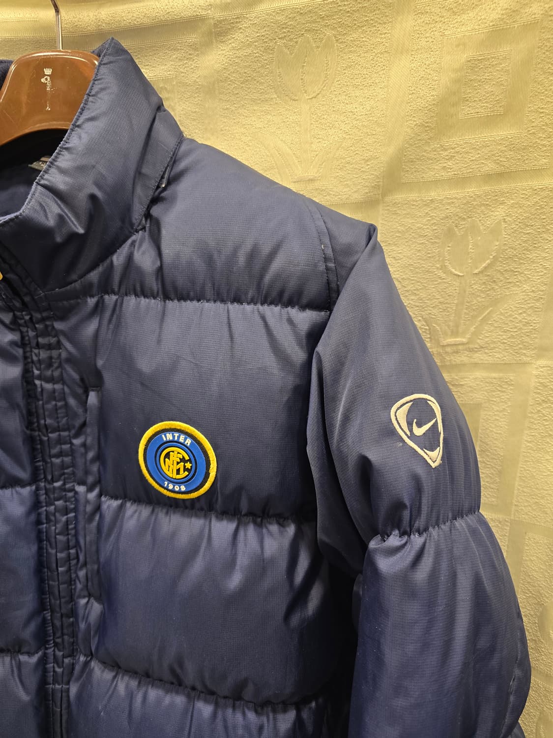 나이키 03~04년 인터밀란 다운 패딩 점퍼  L(100) 상품이미지3