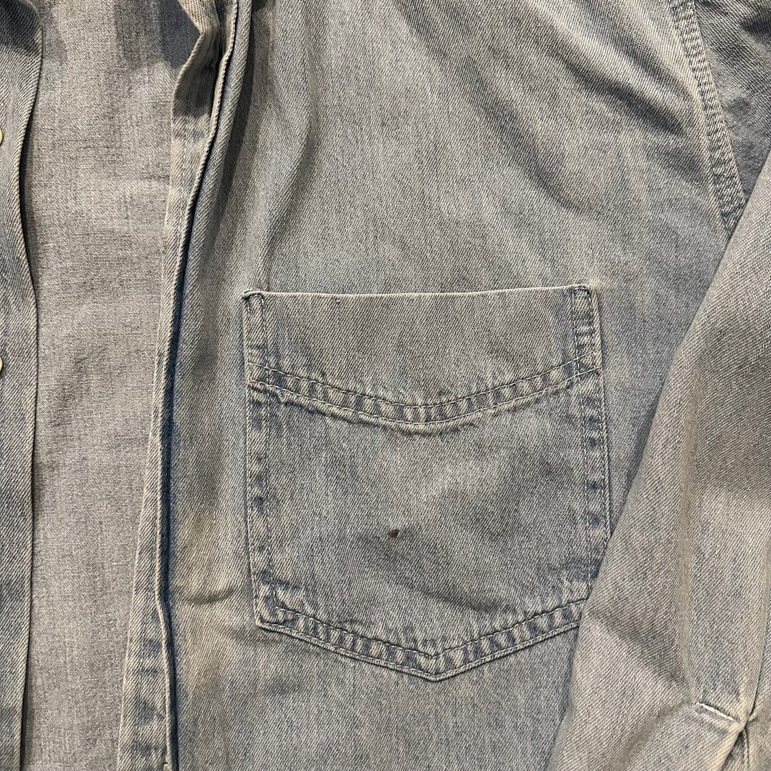 90s 올드갭 (Gap) Made In Canada 데님셔츠 상품이미지3