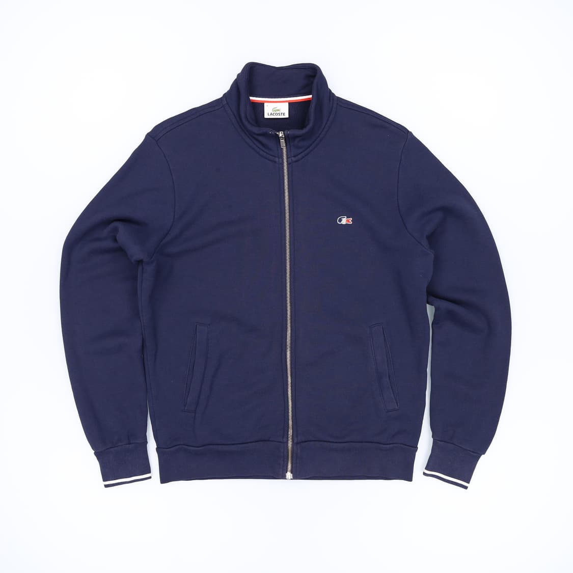 [4/100] 라코스테 풀집 집업 자켓 네이비 3777 상품이미지1