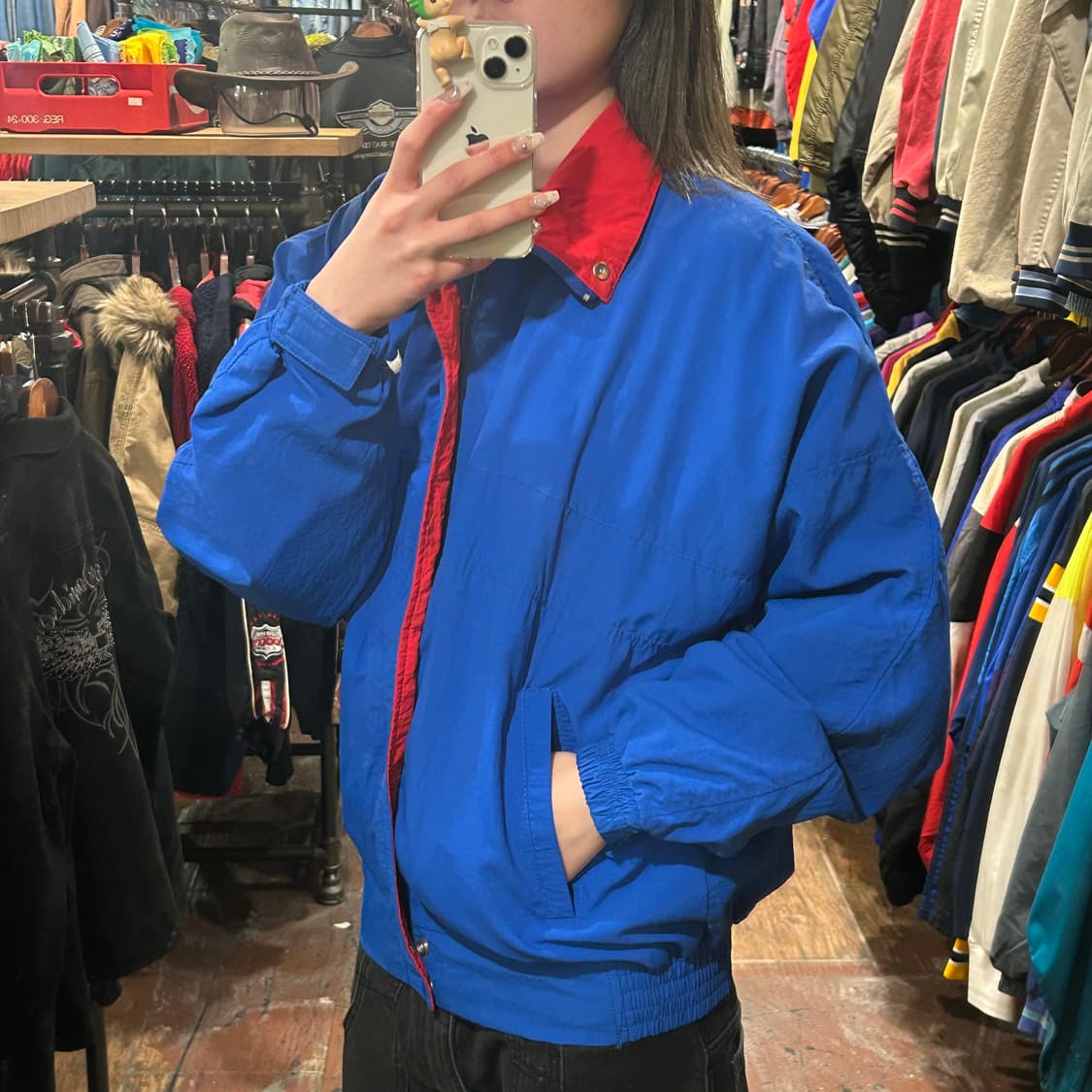 [HI] 나이키 바람막이 블루 상품이미지4