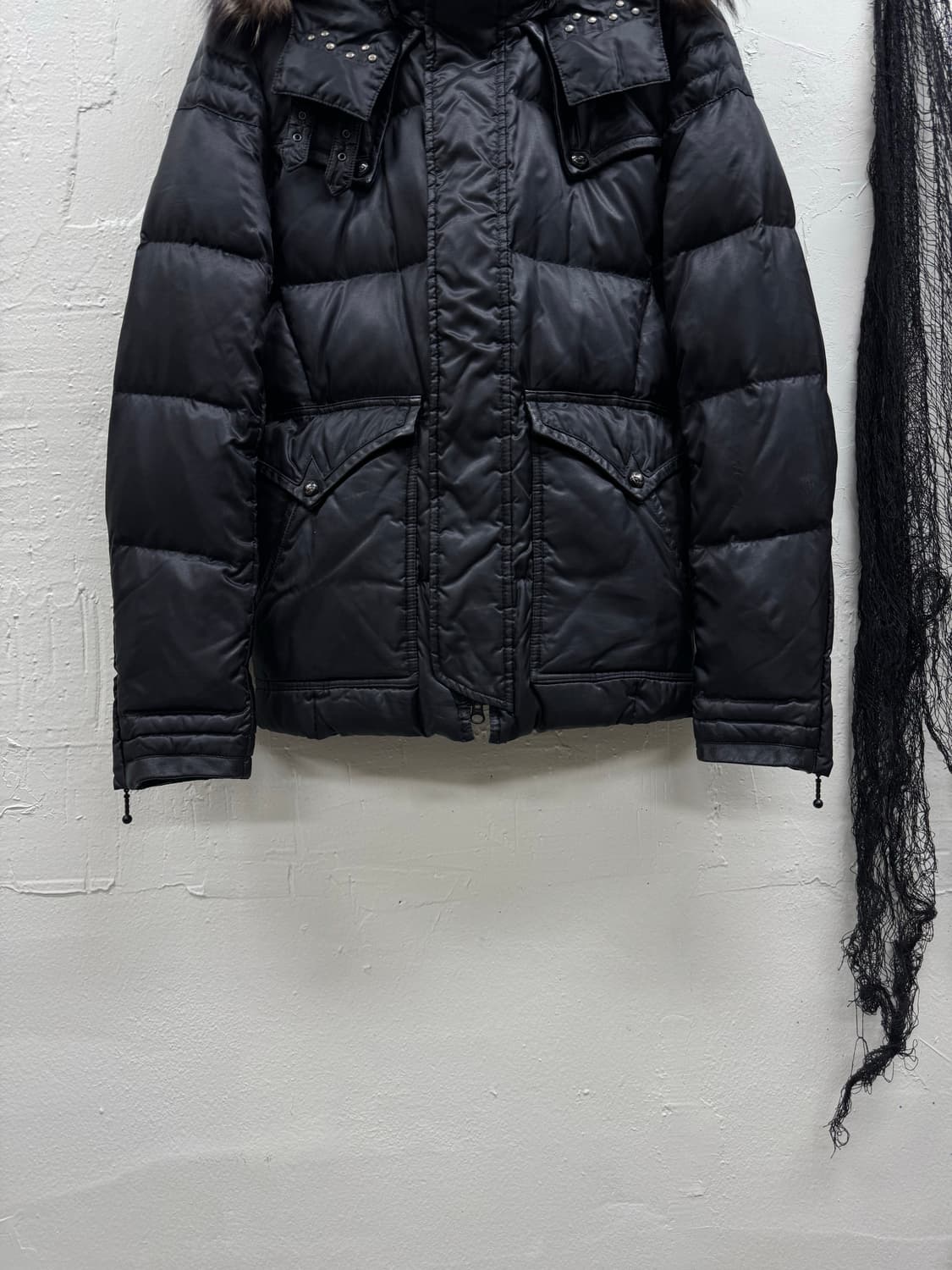 Unknown western mood trimming fur down j 상품이미지6