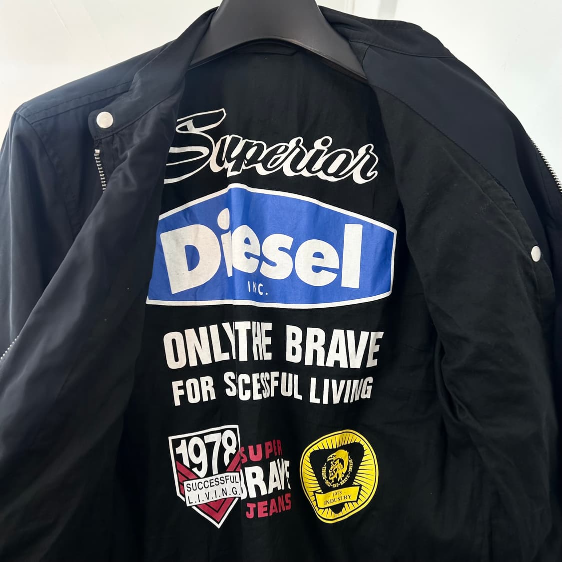 디젤 메카닉 바이커 자켓 상품이미지6
