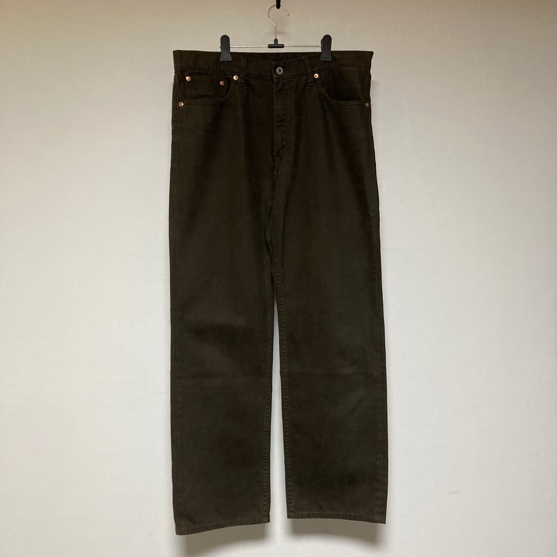 리바이스 502 브라운 면바지 상품이미지1
