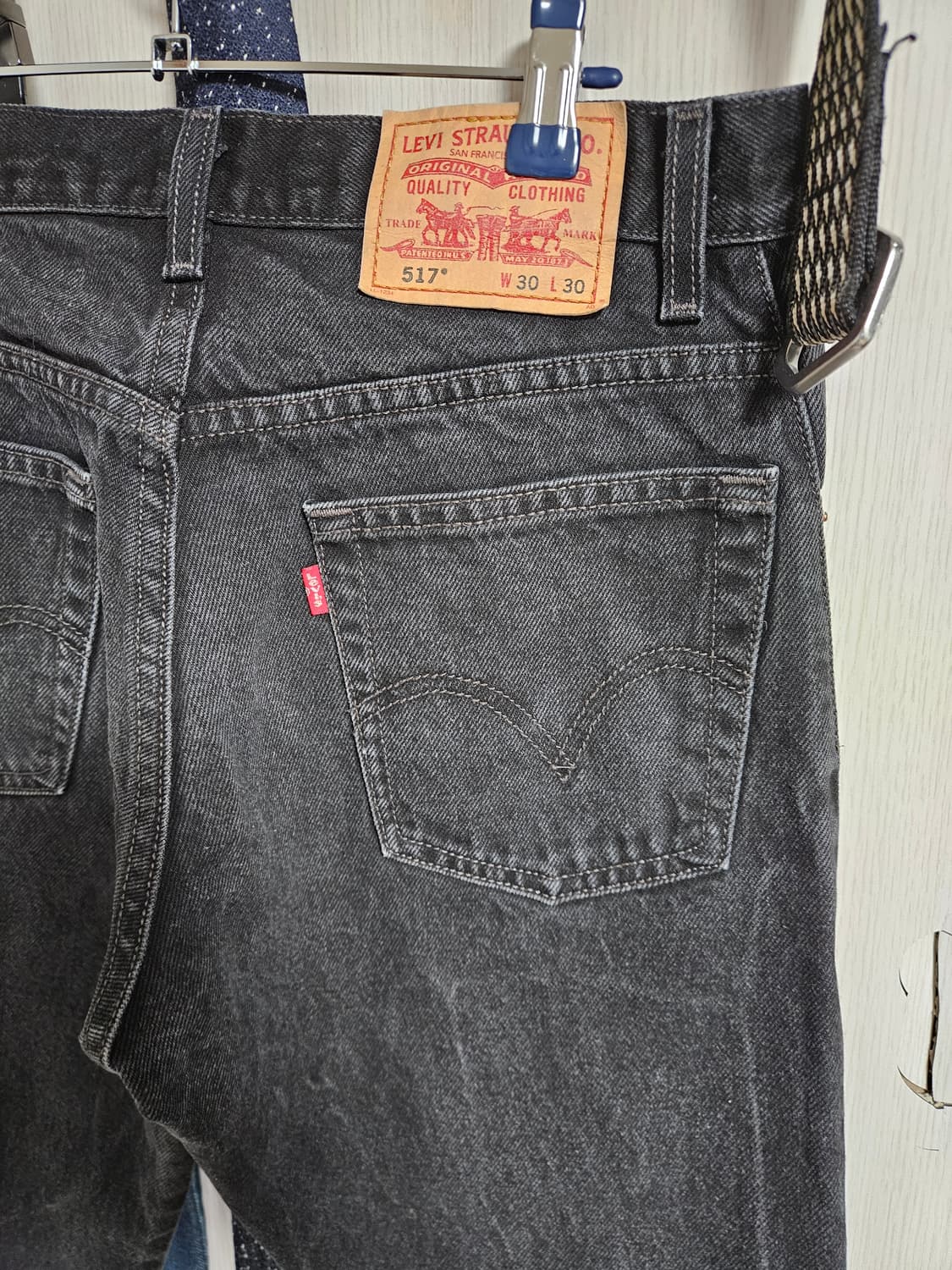 00년 levi's 517 부츠컷 흑청 30x30 상품이미지3