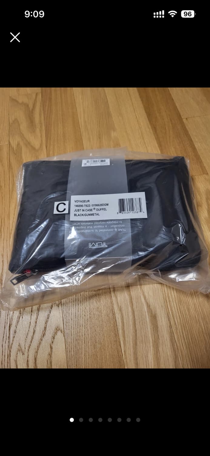 TUMI Voyageur 더플백 블랙 새상품 상품이미지3