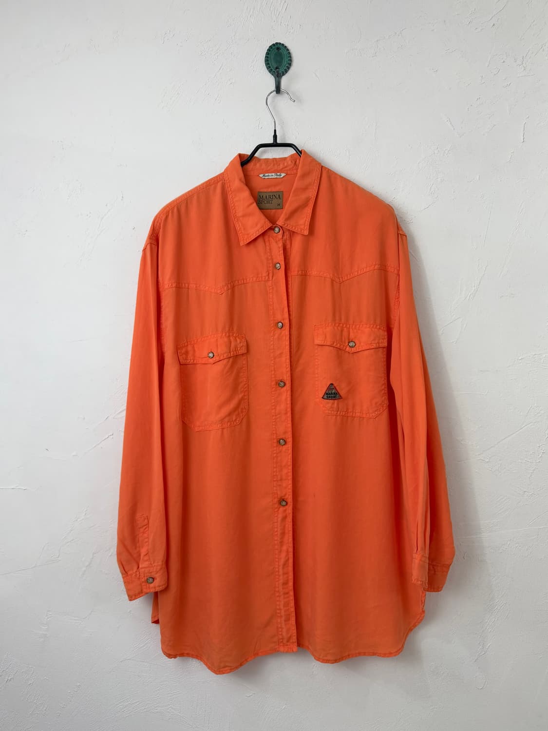 마리나 스포츠 플라워 버튼 웨스턴 셔츠 (MADE IN ITALY) 상품이미지2