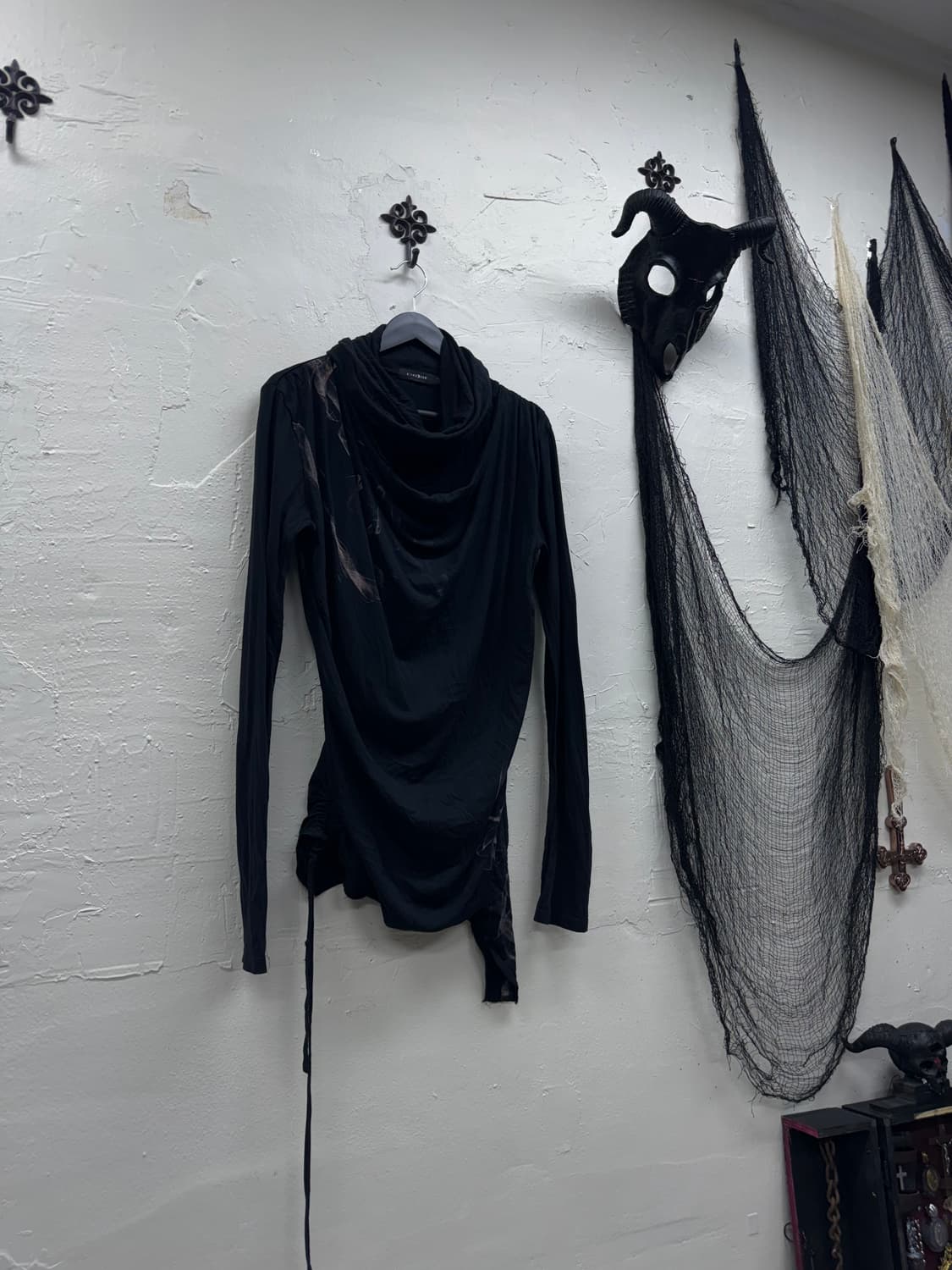 Civarize smoke asymmetry draping cut sew 상품이미지1