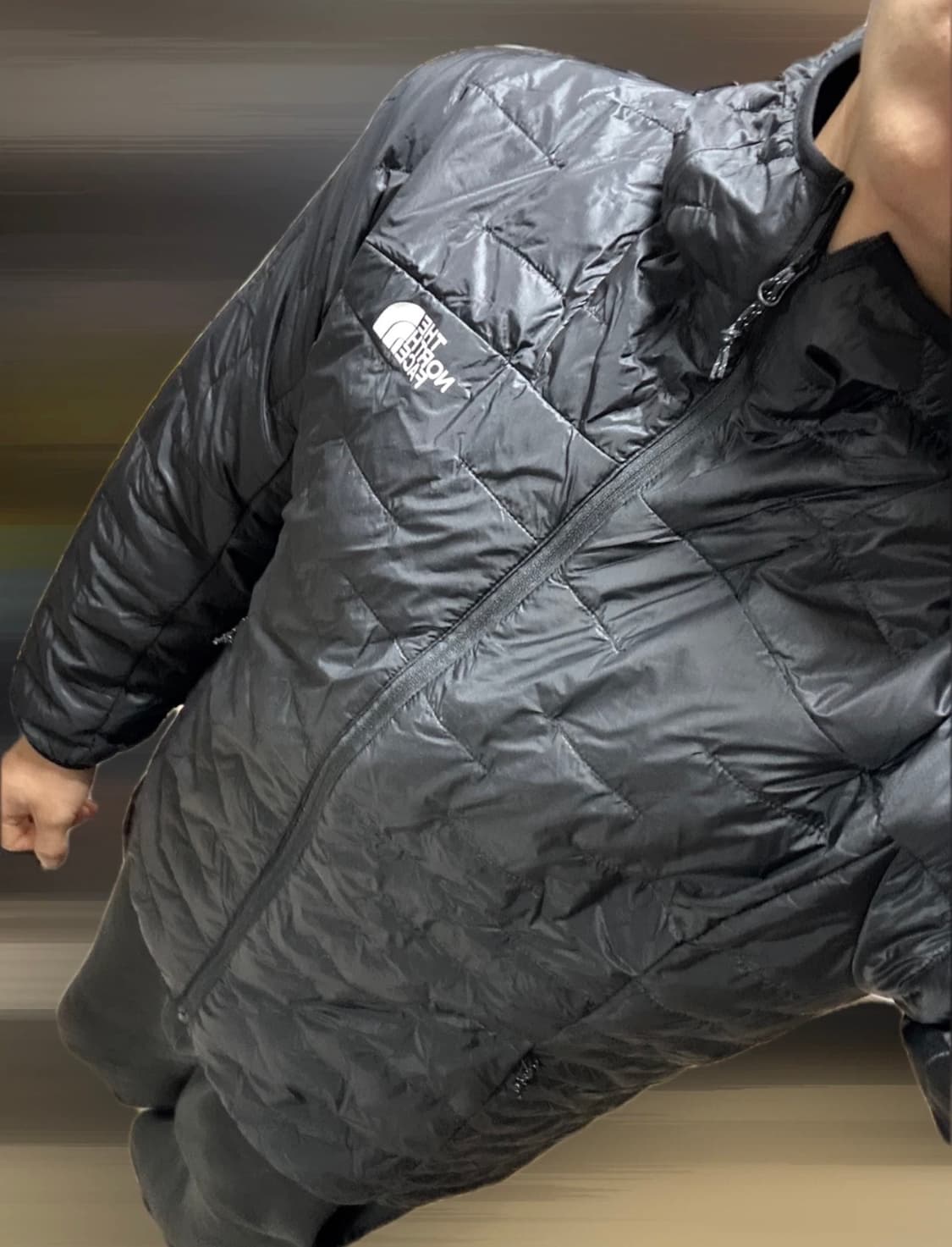 노스페이스 경랑패딩(L) 상품이미지3