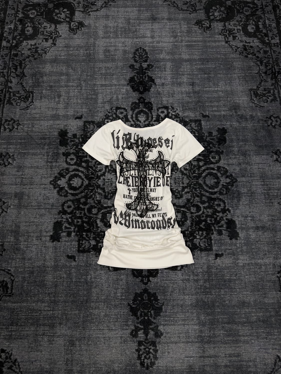 00s Japanese cross gimmick t shirts 상품이미지1