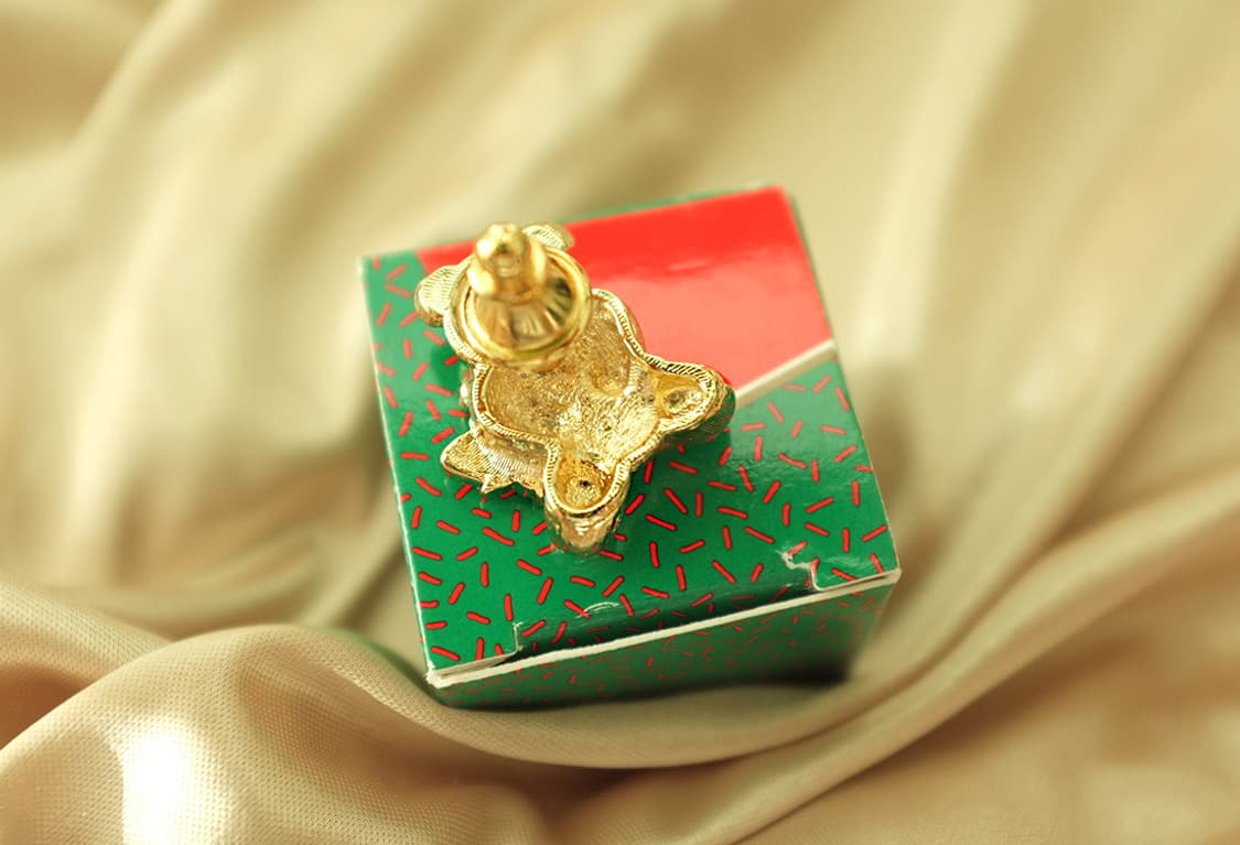 1990년대 Avon 크리스마스 테디베어 빈티지 브로치 상품이미지5