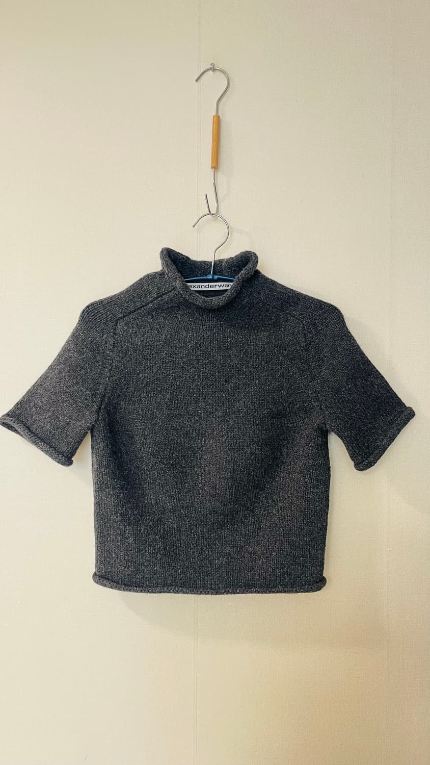 알렉산더왕 AlexanderWang 하이넥울니트탑M 정가639,000원 상품이미지6