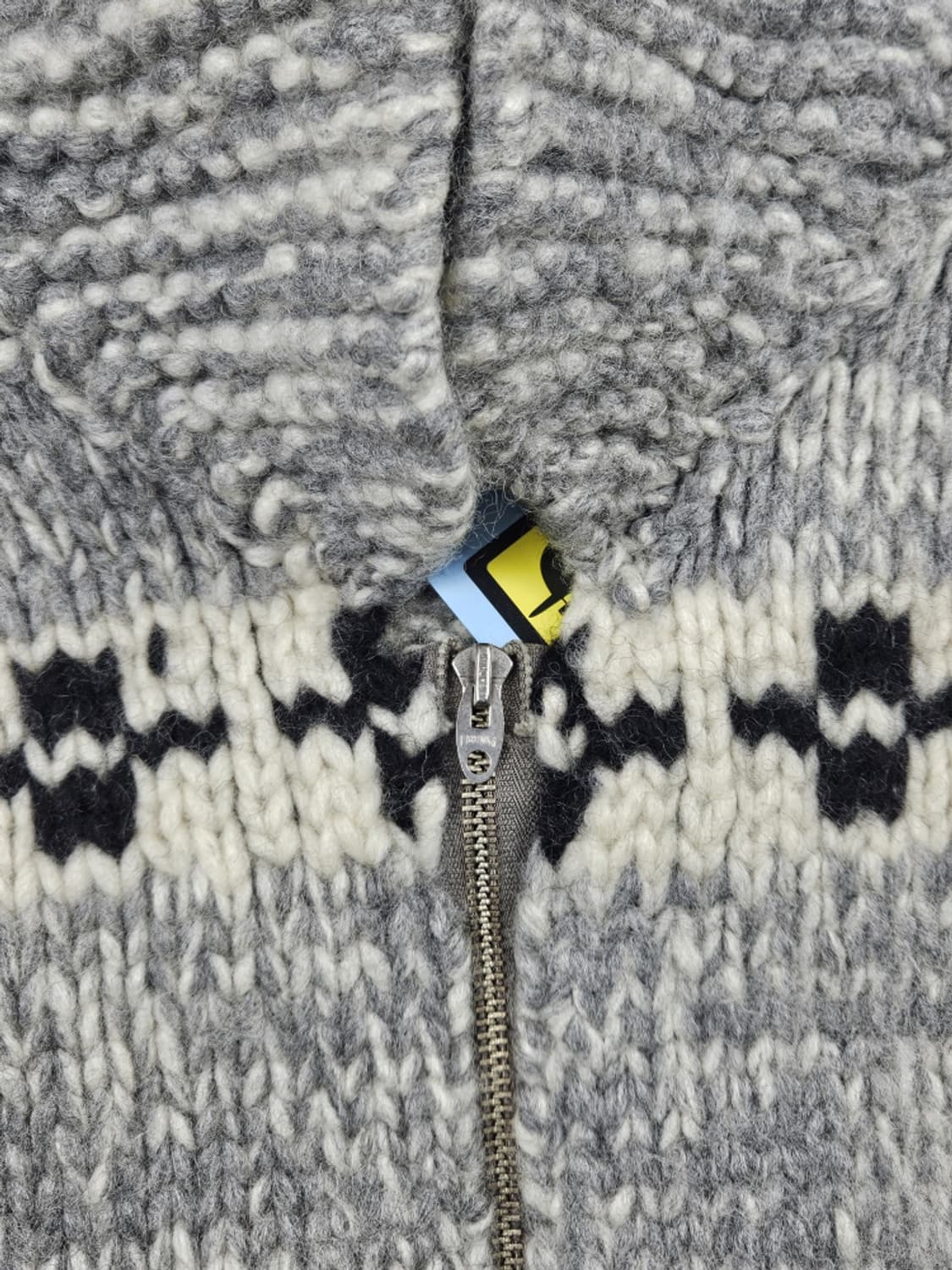 핸드메이드 코위찬 스웨터 니트집업 ( 상세설명참조 ) / 9971 상품이미지8