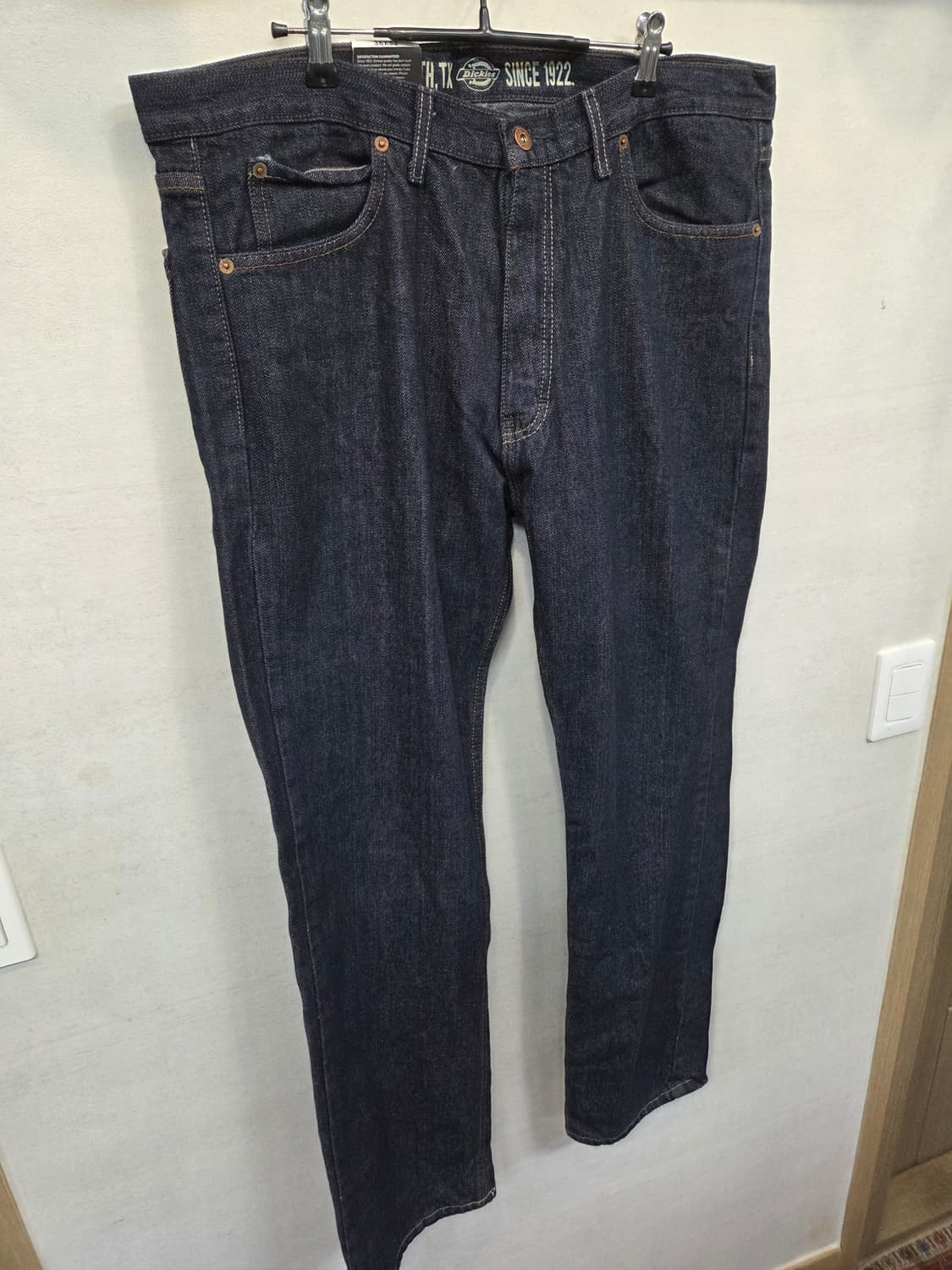 디키즈 5 포켓 생지 데님팬츠 38 슬림  상품이미지5