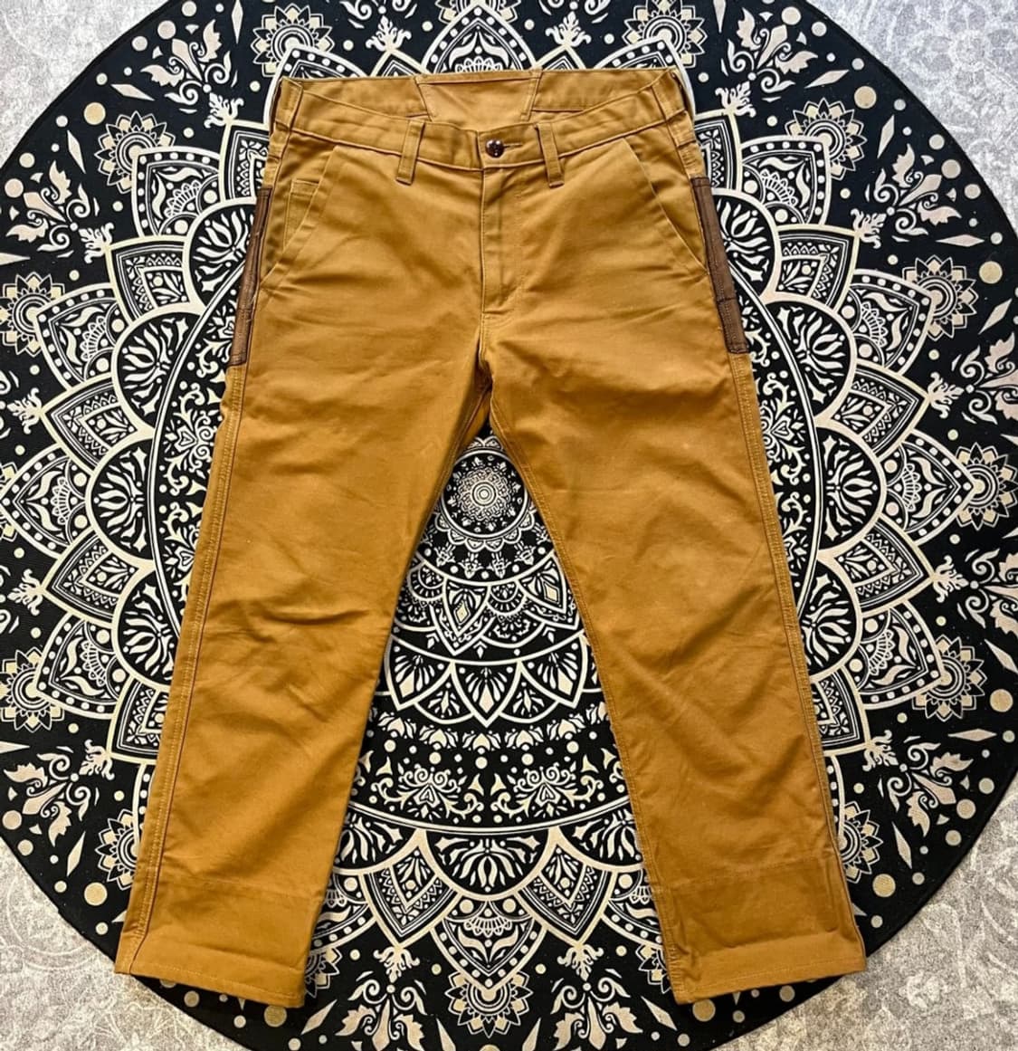 Comme des garcons 레더 코튼 팬츠(일본제품) 상품이미지2