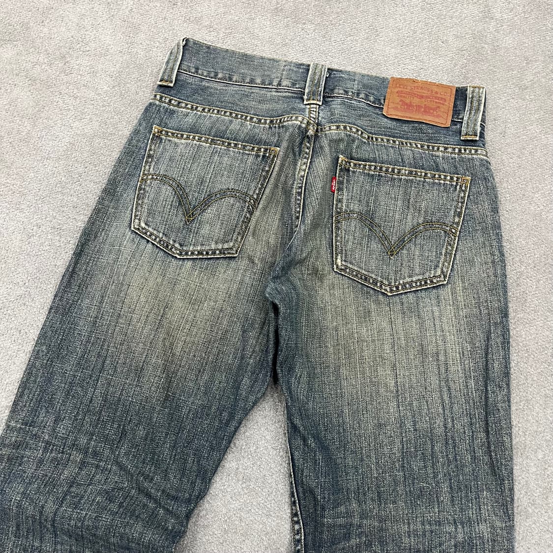30 리바이스 549 워싱 데님팬츠 상품이미지6