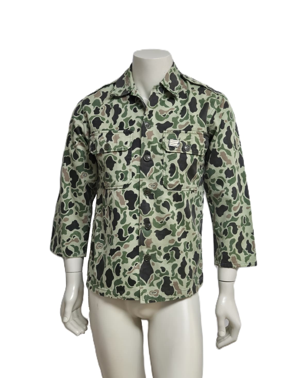 국군 구형 공군 상병 제대복 예비군 덕헌터 전투복 상의 자켓 (S) 상품이미지1