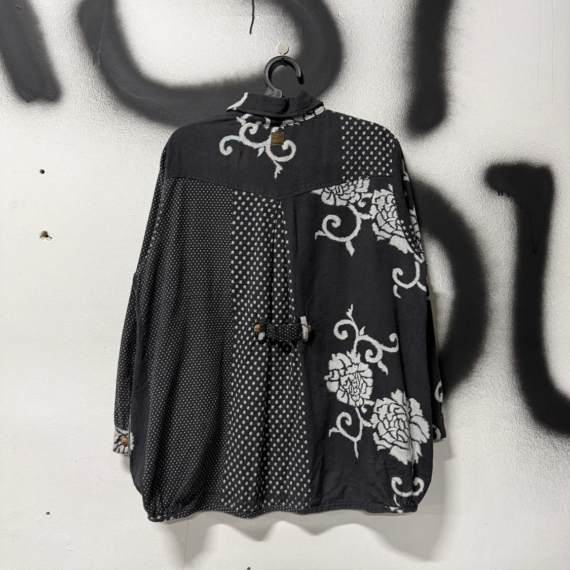 VTG 빈티지 재패니즈 오리엔탈 에스닉 셔츠 블라우스 상품이미지2