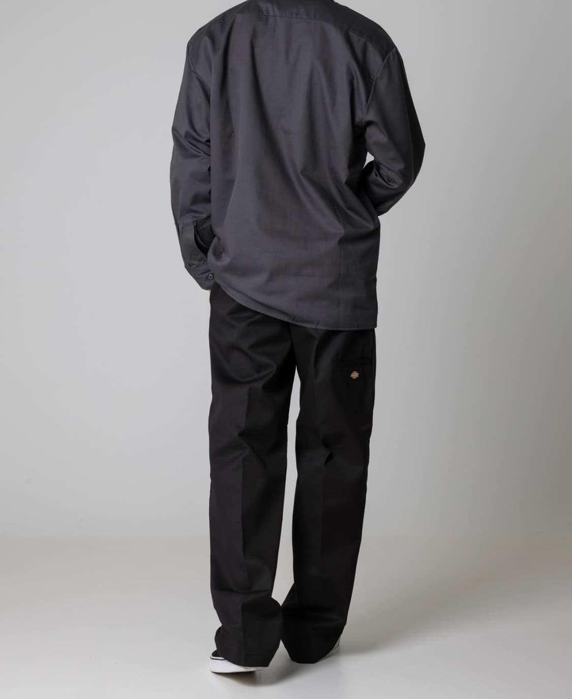 더블니 85283 루즈핏 워크팬츠 Black 상품이미지3