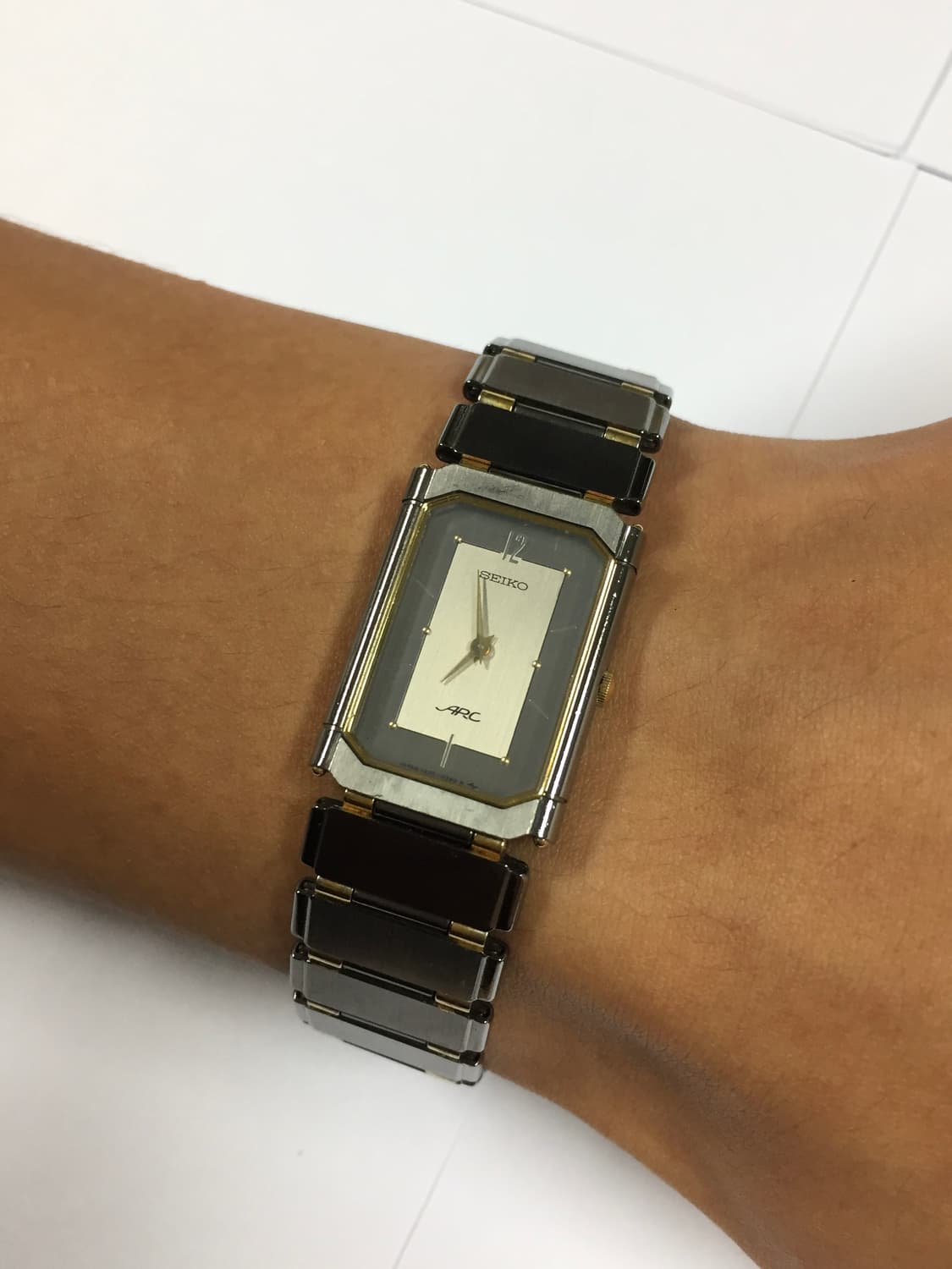 80s seiko arc quatz tank 상품이미지1