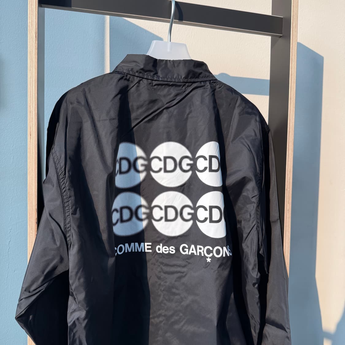 꼼데가르송 CDG 코치 자켓 블랙 상품이미지2