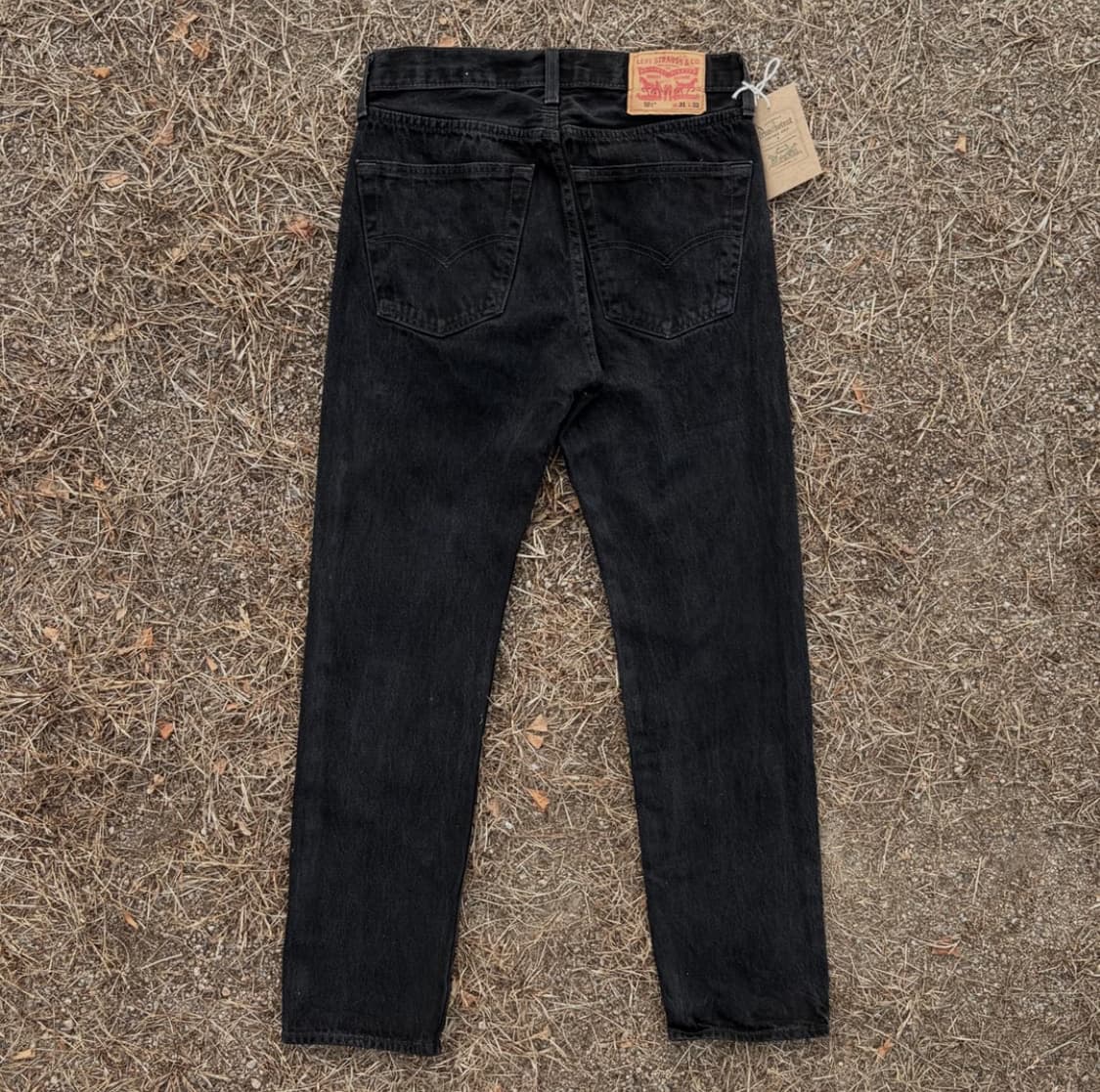 리바이스 501 스트레이트 블랙진 (31) 상품이미지2