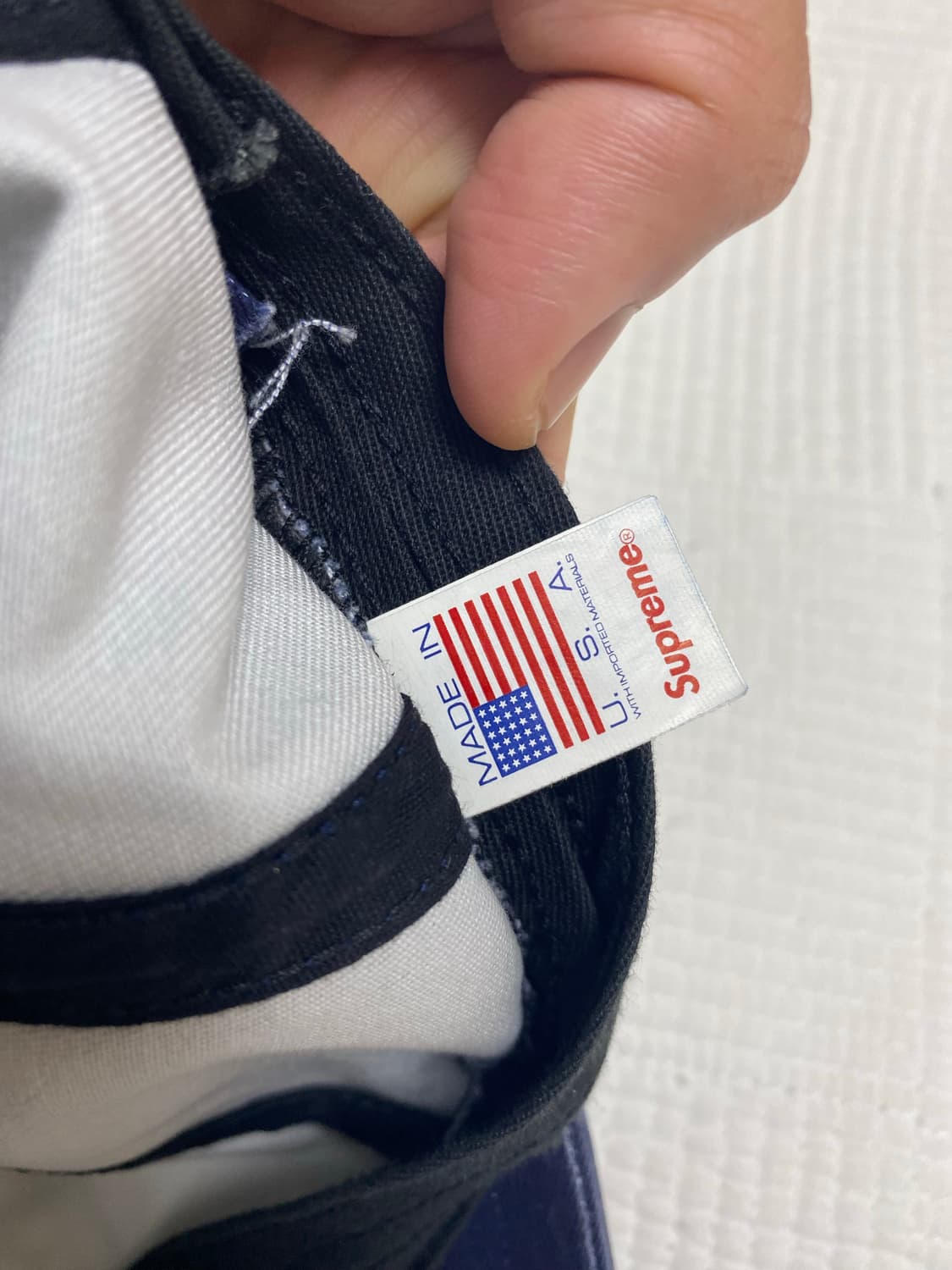 [free] 슈프림 23FW S로고 볼캡 네이비 상품이미지4
