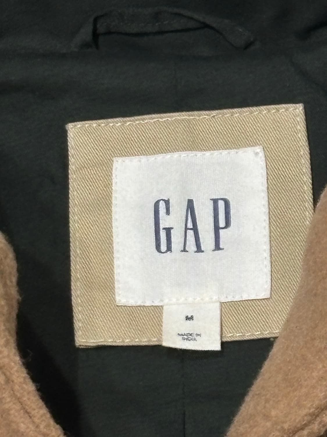 갭 카멜 떡볶이 코트 상품이미지6