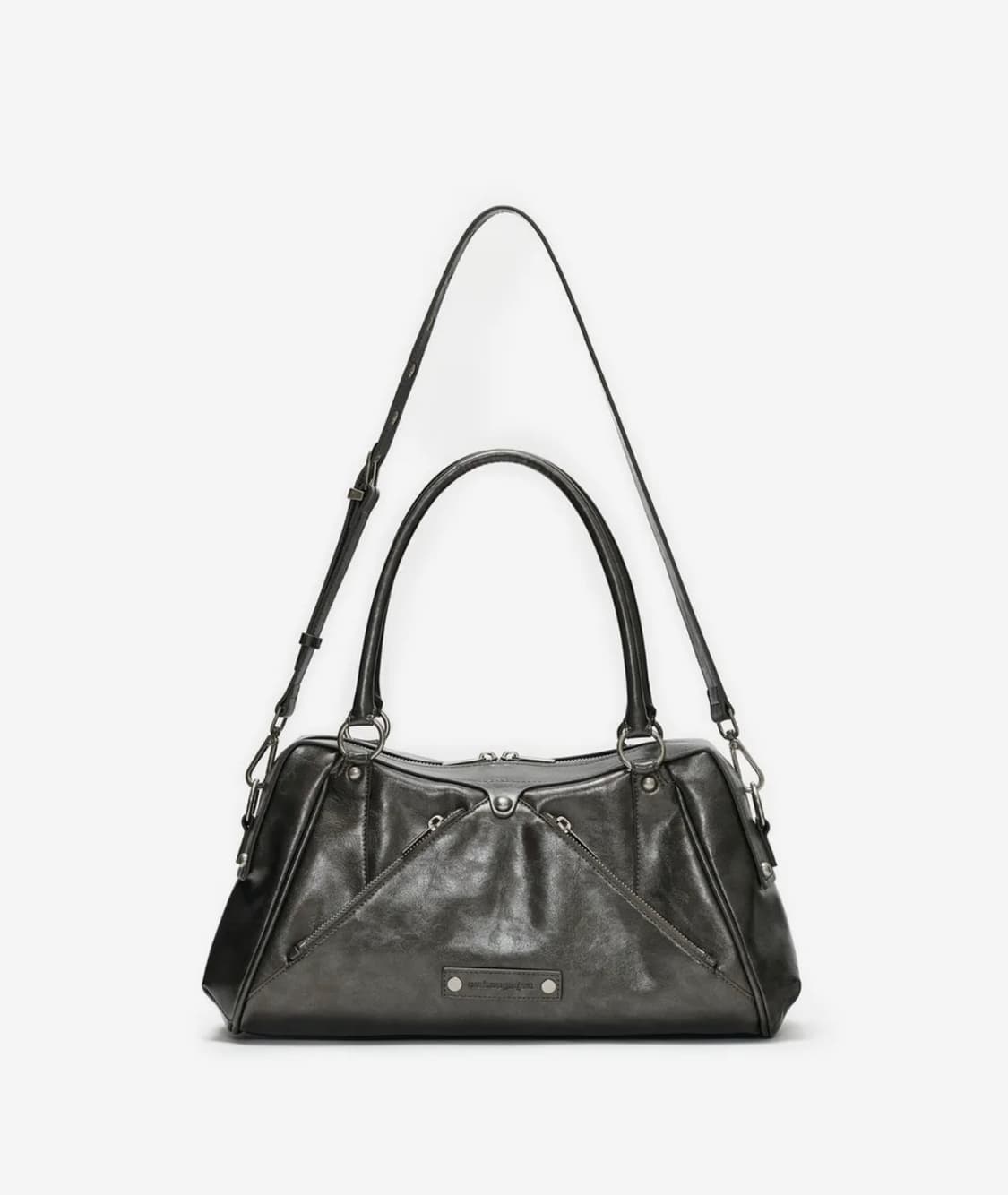 썬번프로젝트 Faux Leather M.O.S Bag, METAL 상품이미지1