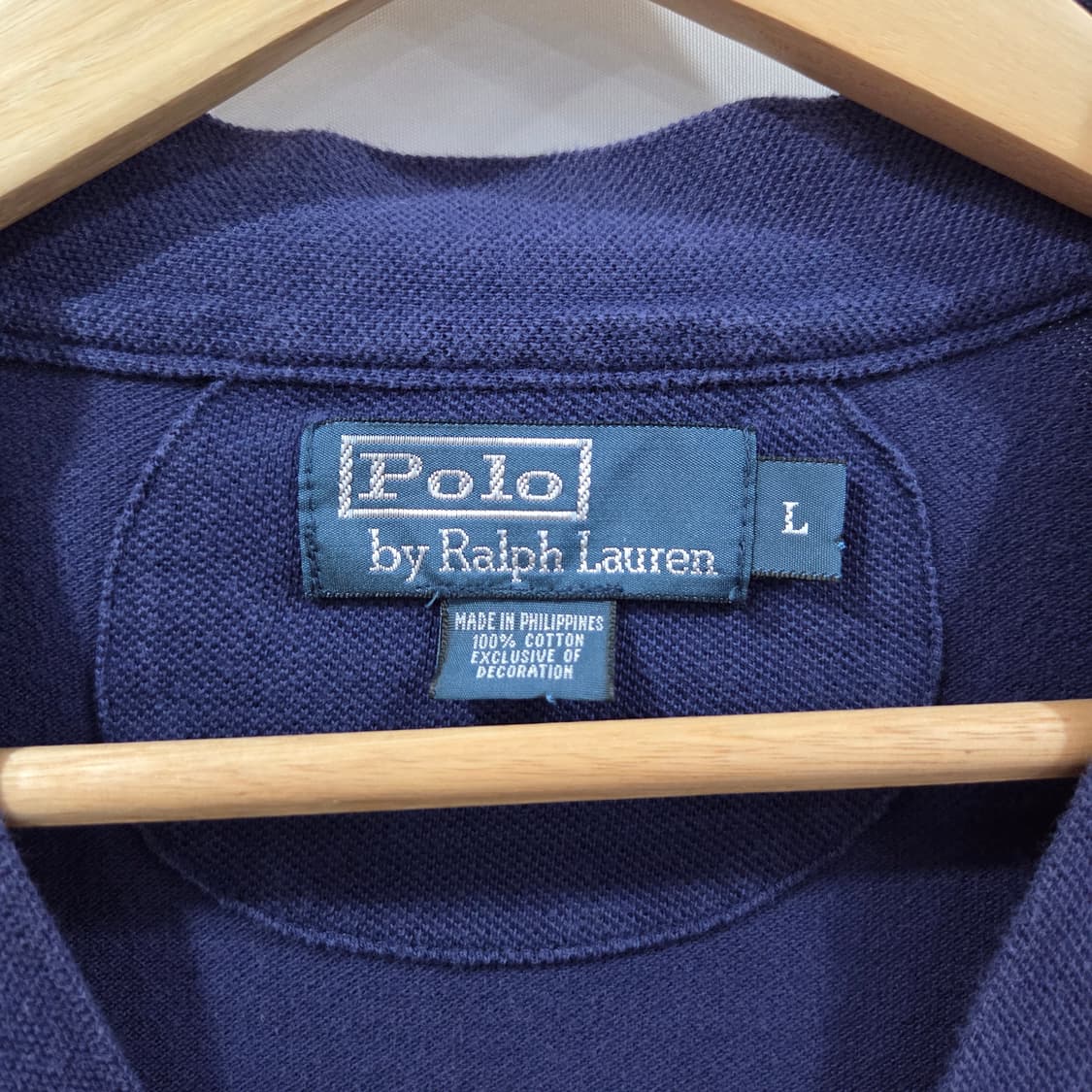 폴로랄프로렌 코튼 네이비 가디건 L 상품이미지3