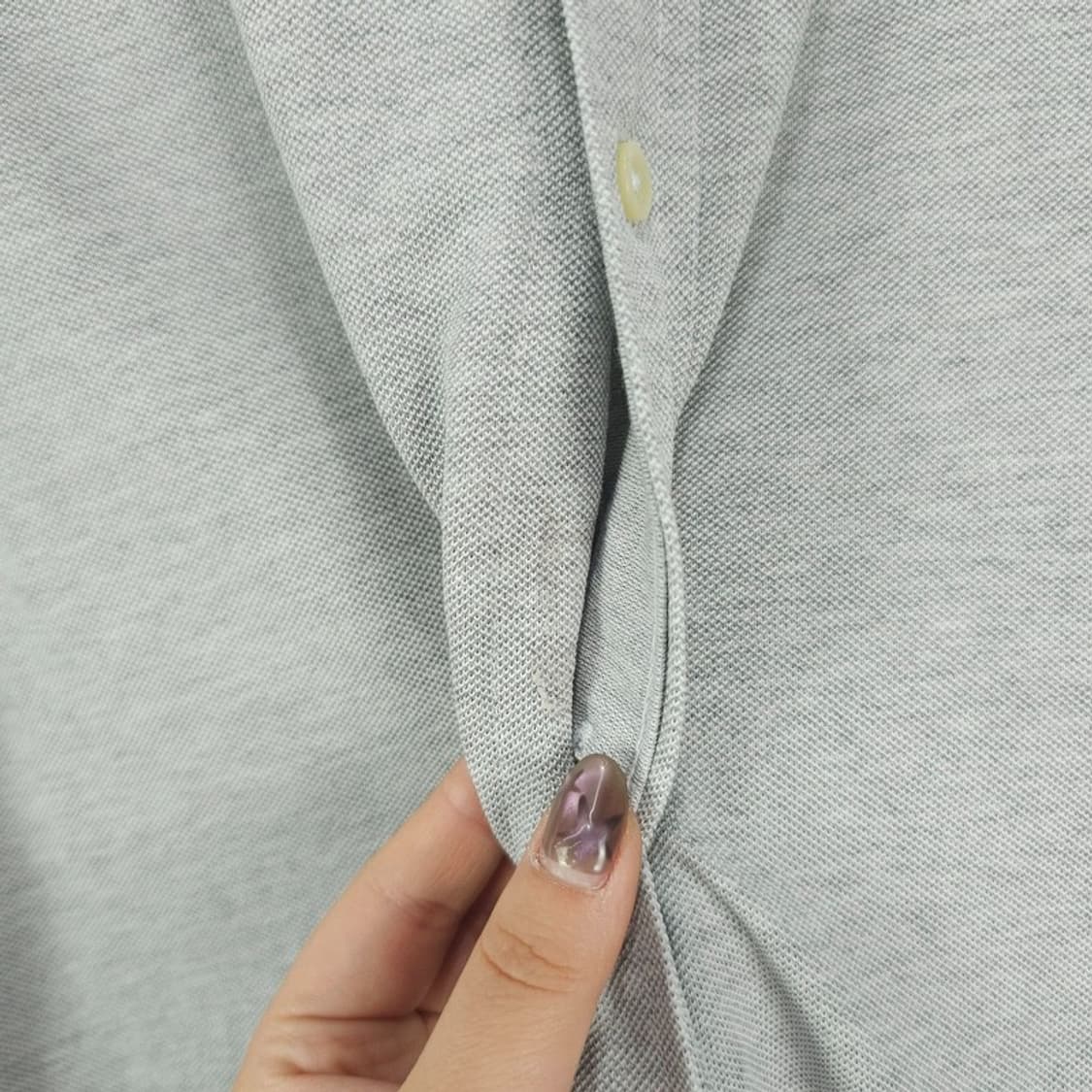 [폴로 랄프로렌] 포니 로고 자수 면 셔츠 그레이 M21176 상품이미지9