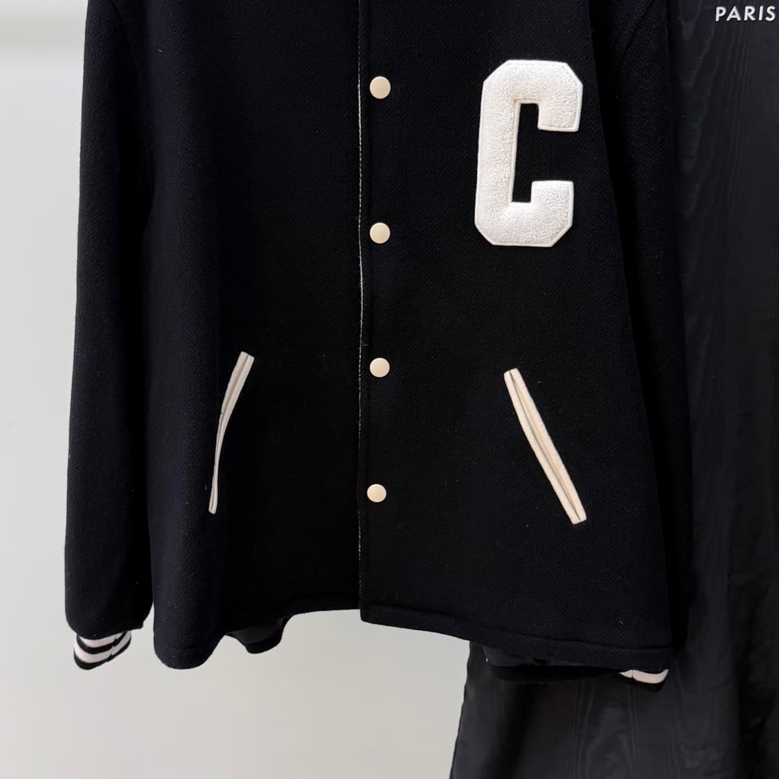 [S+급/54] 셀린느 울 테디 베이스볼 바시티 자켓 풀구성 상품이미지4