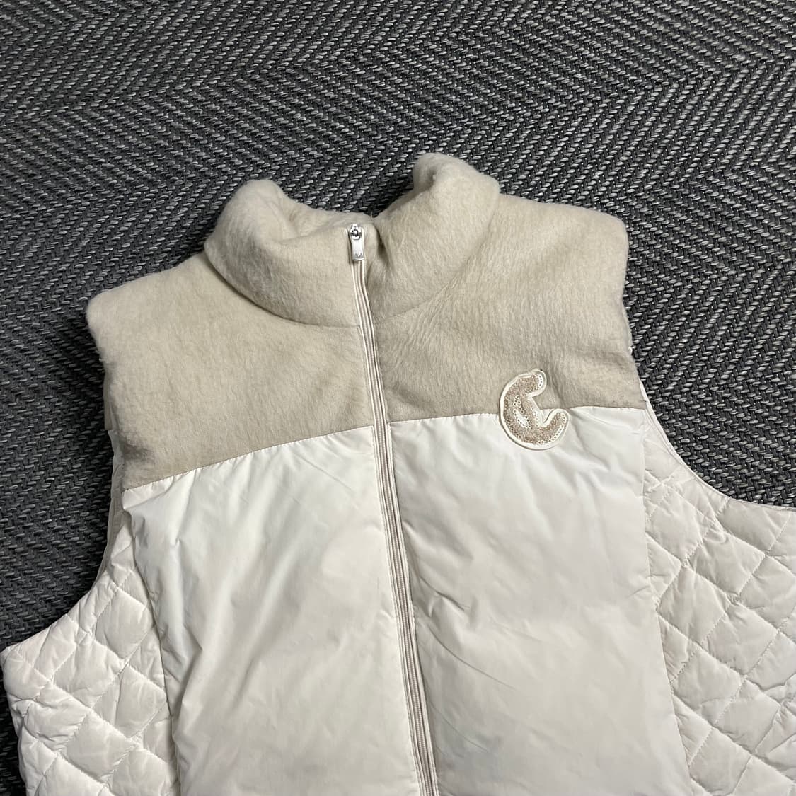 캘러웨이 우먼스 아이보리 덕 다운 베스트o 4334 상품이미지2