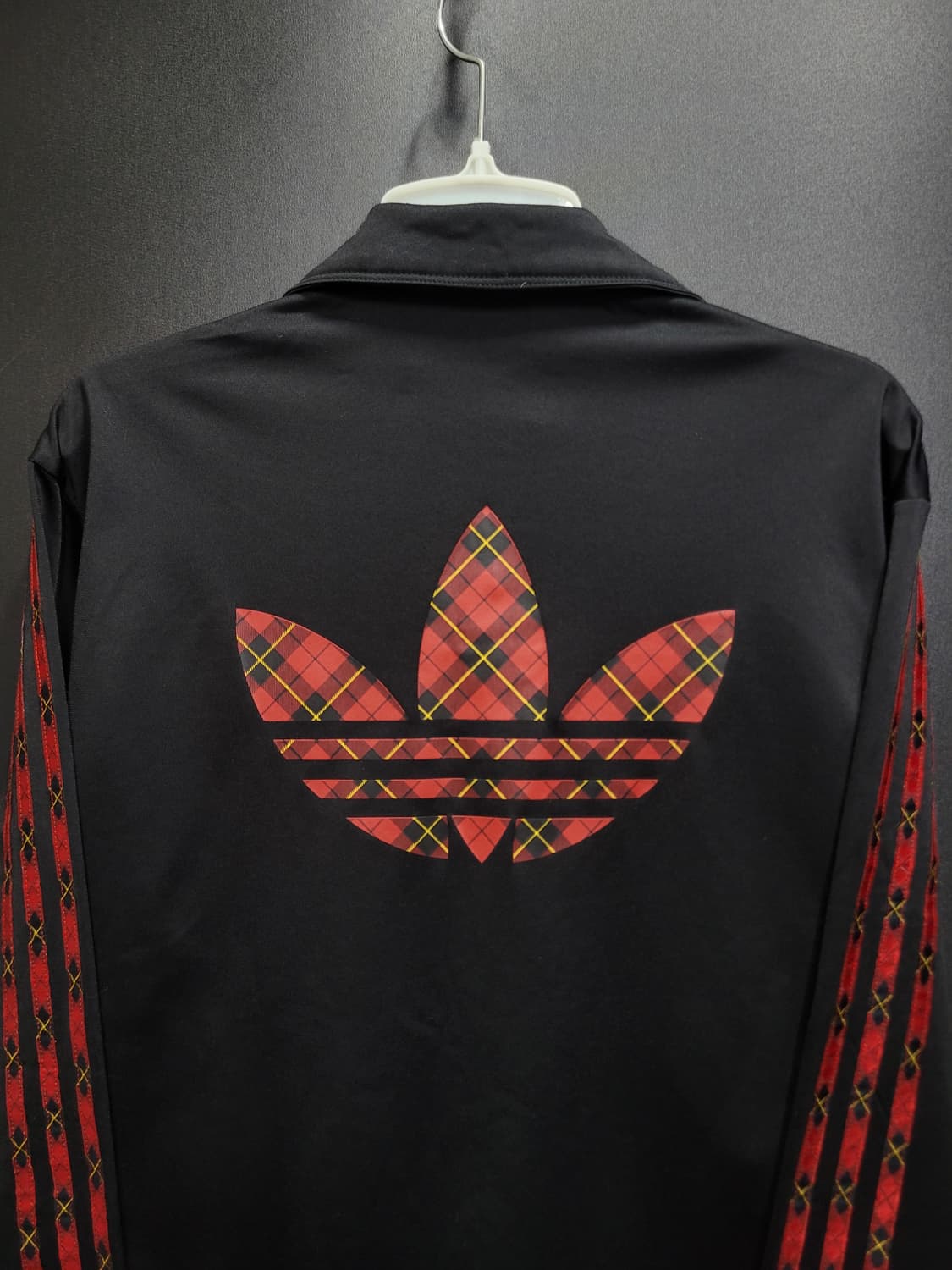 아디다스 불꽃 파이어버드 체크 백로고 트랙탑 희귀 져지  상품이미지6