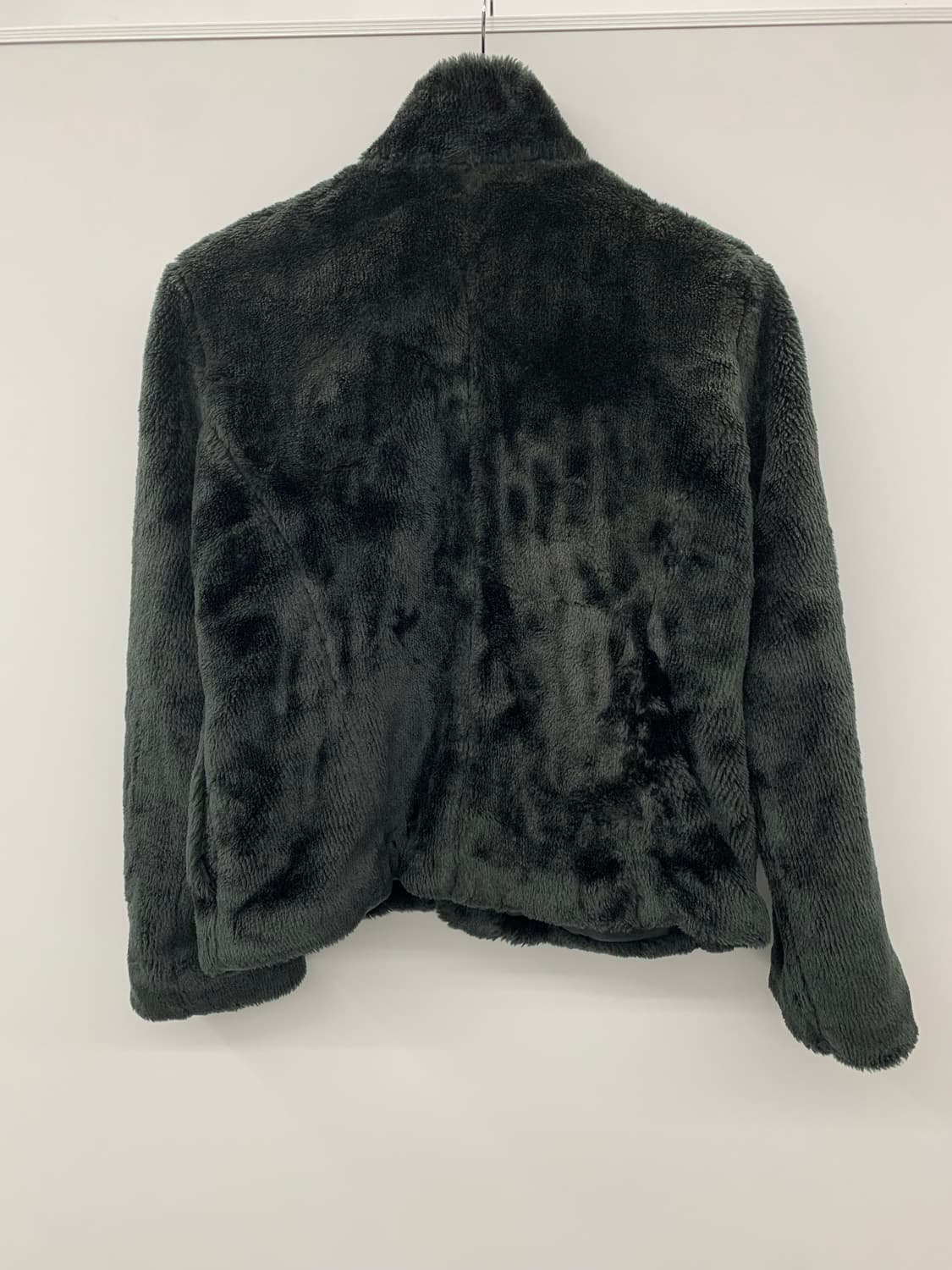 블랙 퍼 집업 상품이미지5