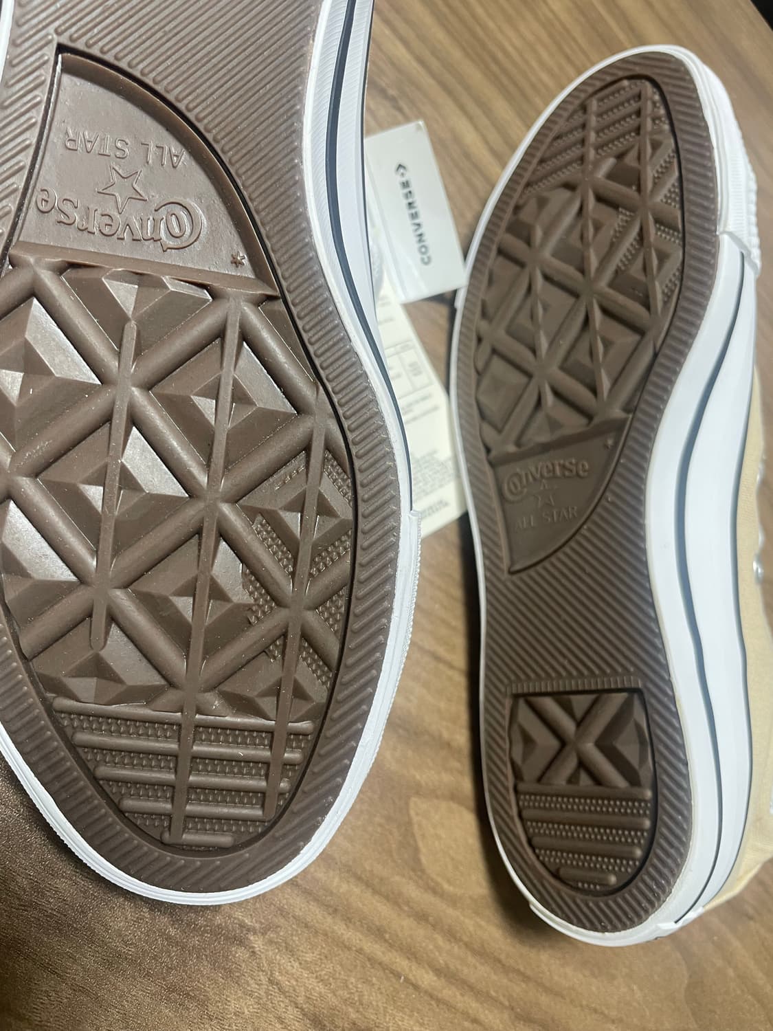 컨버스 척테일러 올스타 하이 베이지 235 새상품 상품이미지2