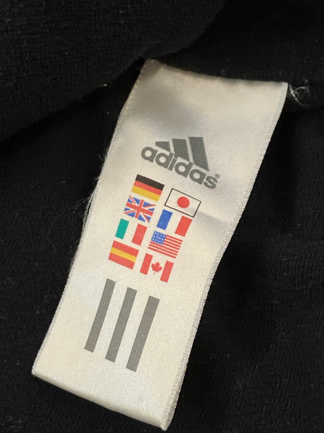 아디다스 점퍼 블랙 105  #csz2118 상품이미지6