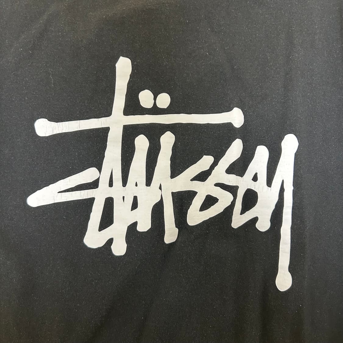 스투시 베이직 로고 블랙 롱슬리브 L 상품이미지3