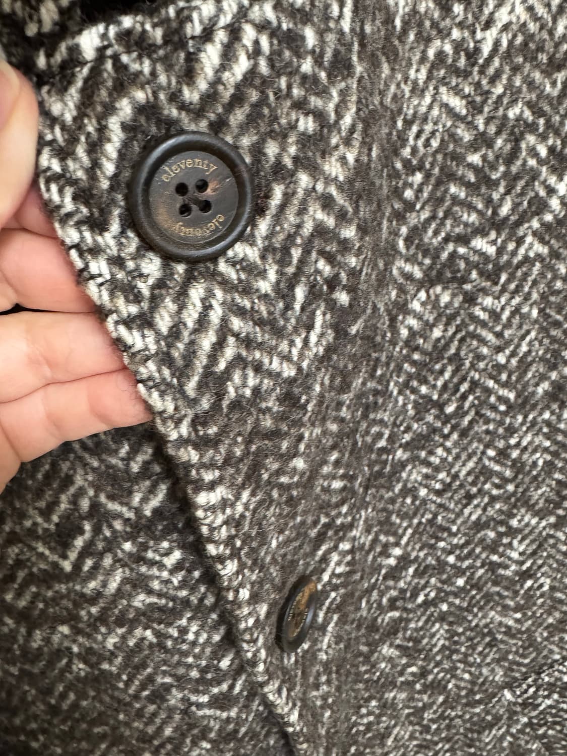 [eleventy]일레븐티 헤링본 남성 코트 상품이미지3