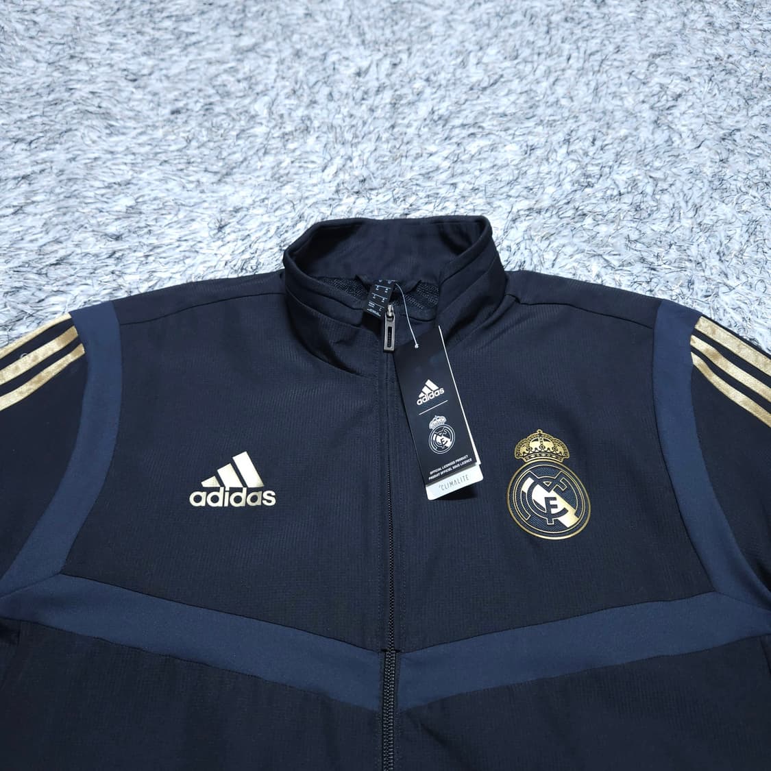 아디다스) M 남자 레알마드리드 앤섬자켓 바람막이 / 왕눈이샵 상품이미지3