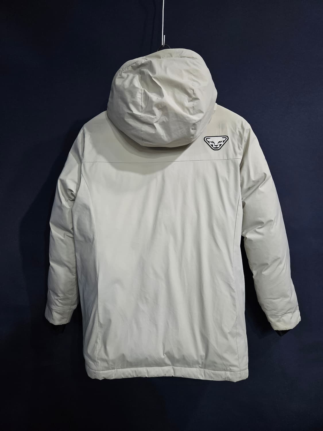 다이나핏 아이보리컬러 남성 100 덕다운 하프패딩  상품이미지2