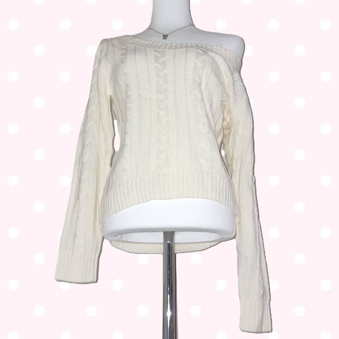 (새상품) tralala 트랄라라 바닐라 니트 히메갸루라떼갸루 리즈리사계 상품이미지6