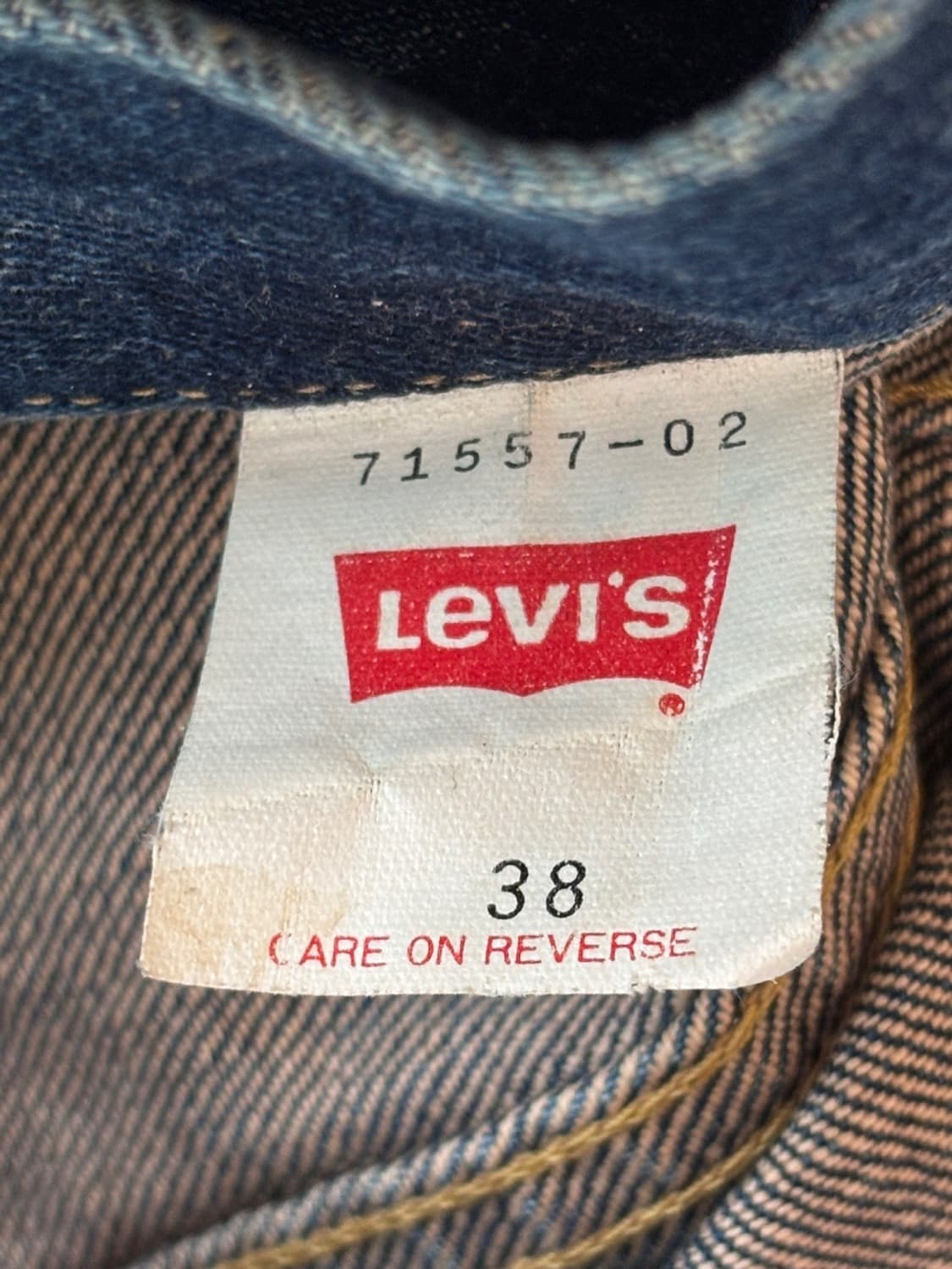 Vintage Levis LVC Denim Jacket 상품이미지7